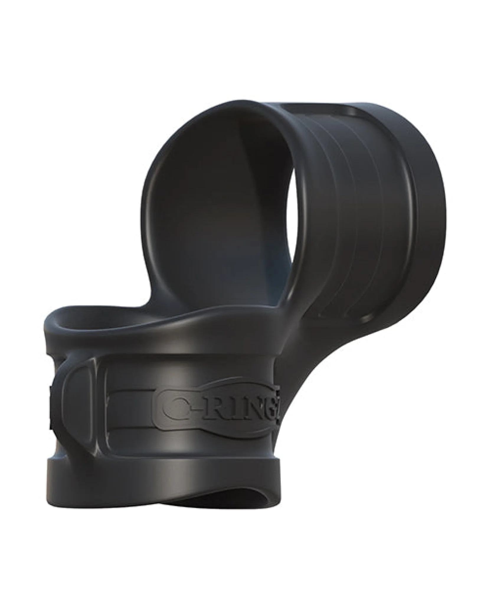 Fantasy C-ringz Mr. Big Cock Ring & Ball Stretcher - Black - Image 4