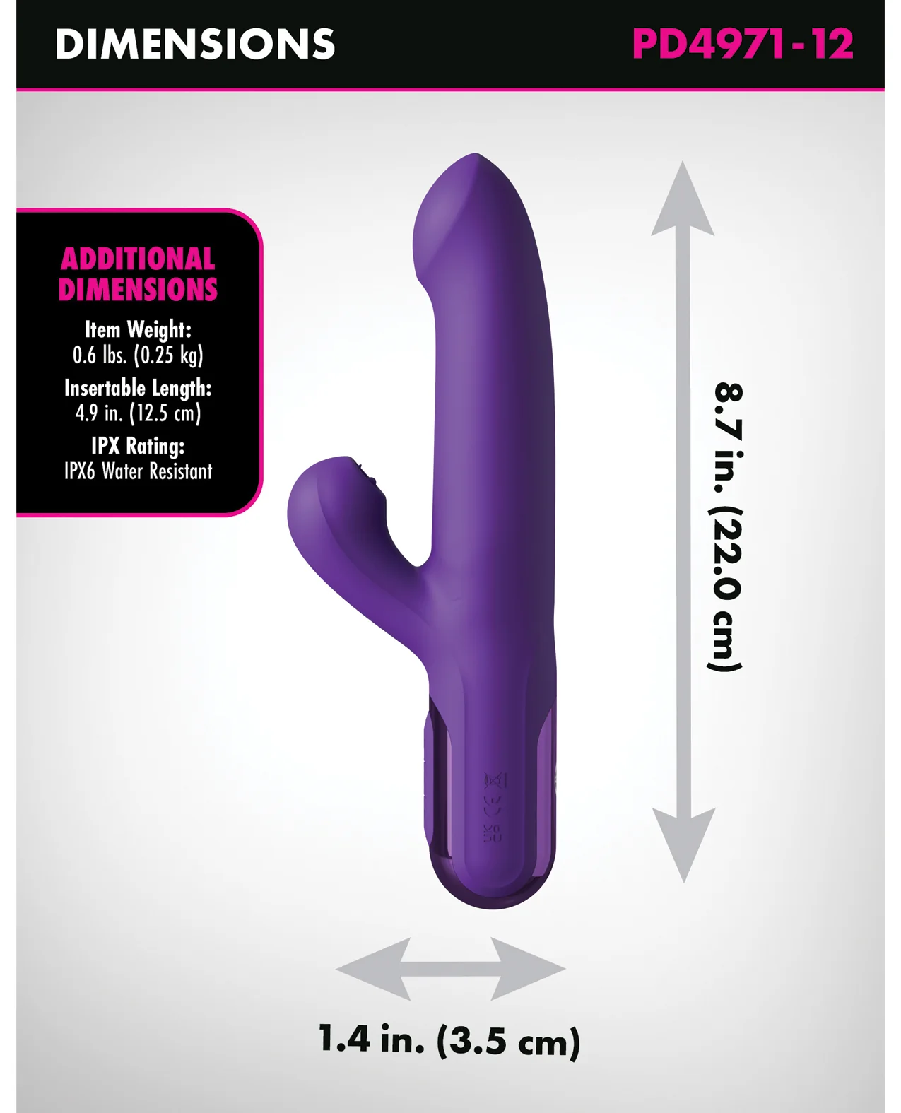 Fantasy for Her Super SoniX Thruster - Purple - Image 4