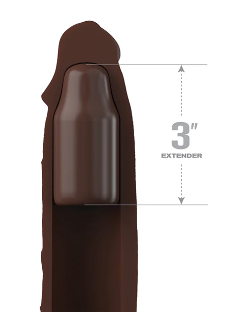 Fantasy X-tensions Elite 7" Extension w/Strap - Brown - Image 2
