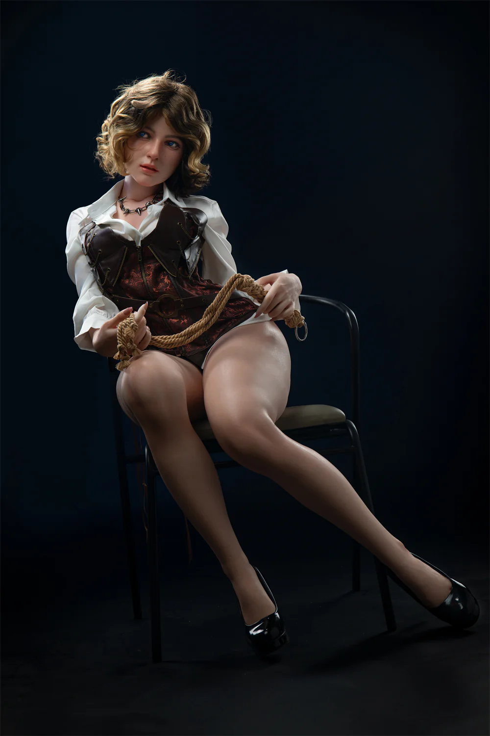 Fenny short hair 153cm(5ft) E-Cup Silicone Sex Doll - Irontech Doll® - Image 3