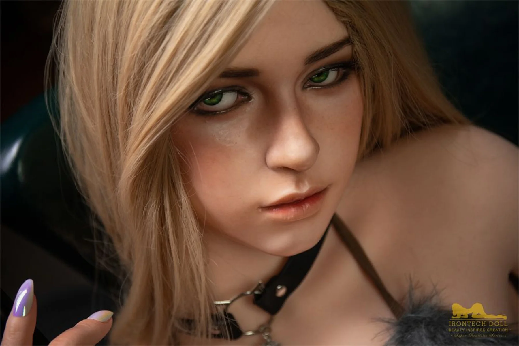 Flora 163cm (5ft3) A-Cup Blonde full Silicone - IronTech Doll® - Image 18