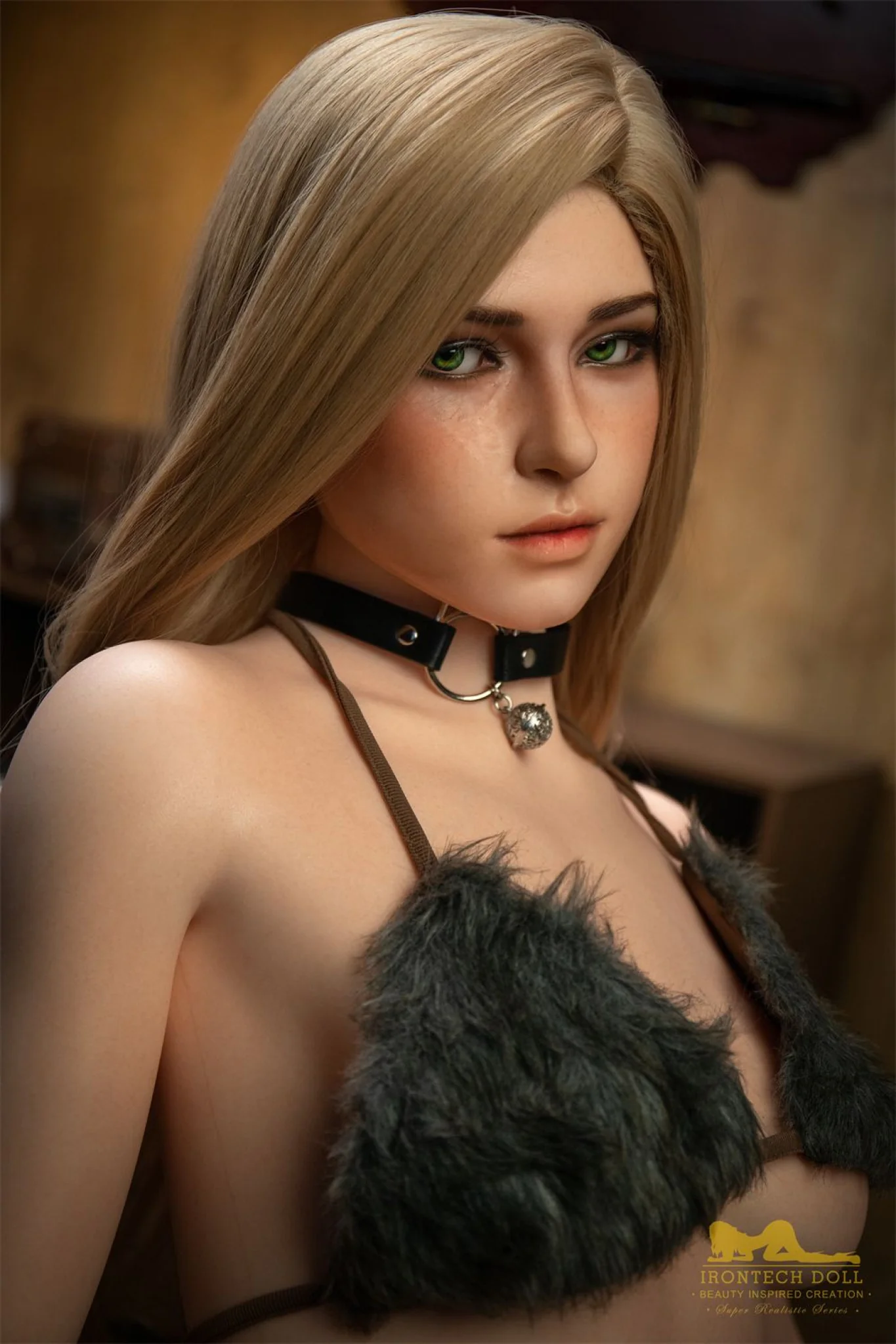 Flora 163cm (5ft3) A-Cup Blonde full Silicone - IronTech Doll® - Image 6