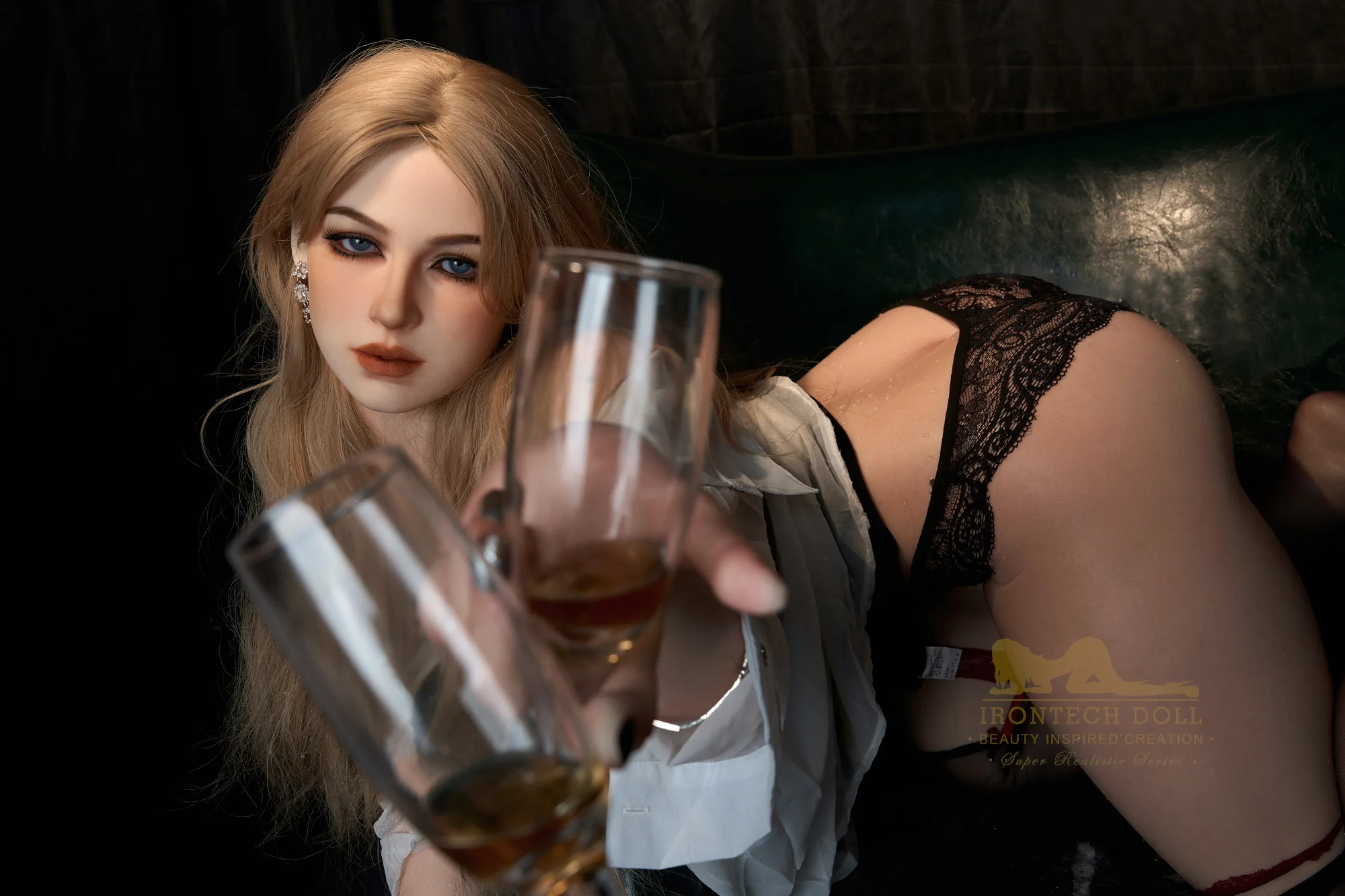 Flora 164cm(5ft4) E-Cup Blonde Silicone Love Doll - IronTech Doll® - Image 25