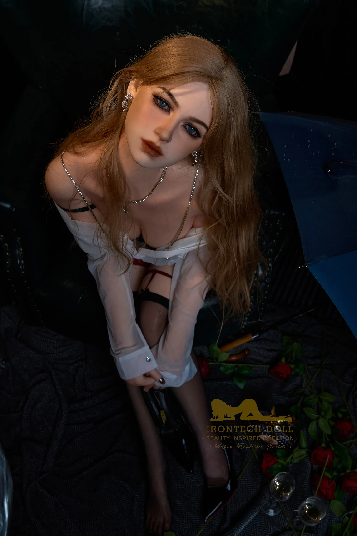 Flora 164cm(5ft4) E-Cup Blonde Silicone Love Doll - IronTech Doll® - Image 7