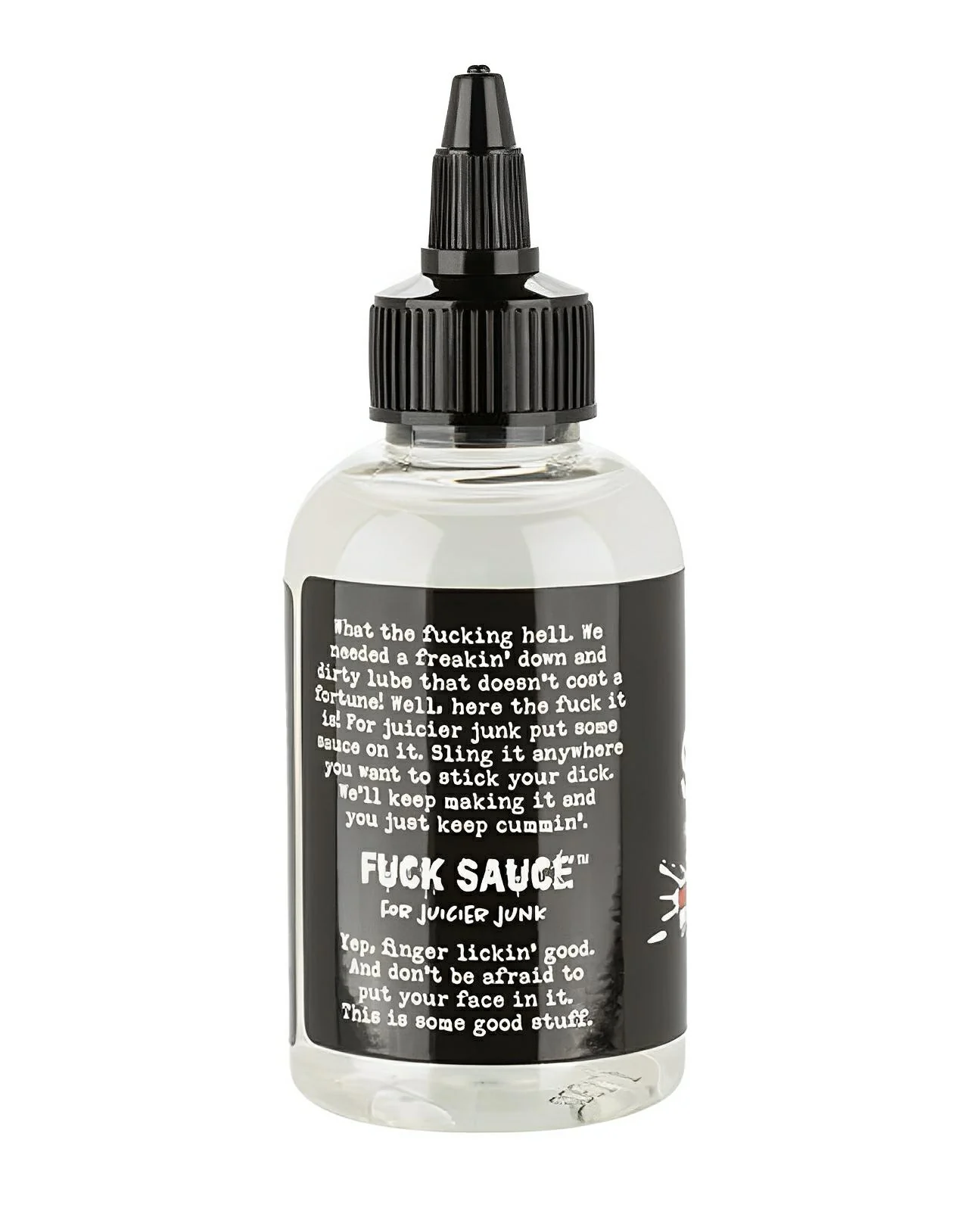 Fuck Sauce Water Based Lubricant - 4 Oz - Image 2