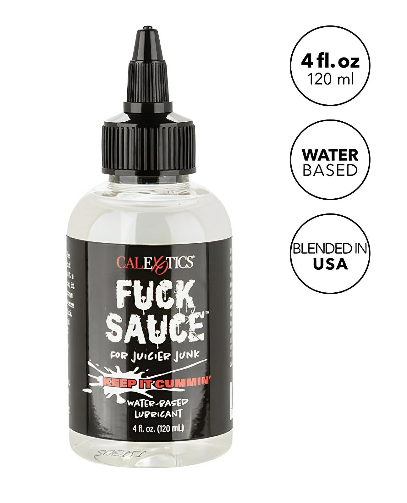 Fuck Sauce Water Based Lubricant - 4 Oz - Image 4