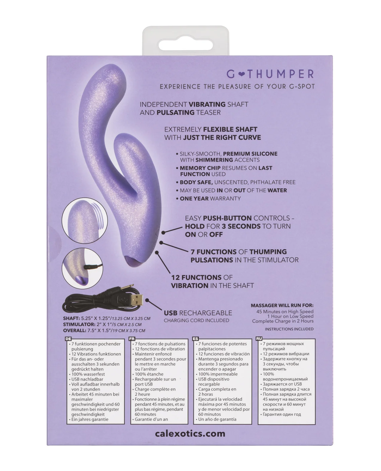 G-Love G-Thumper - Purple - Image 2