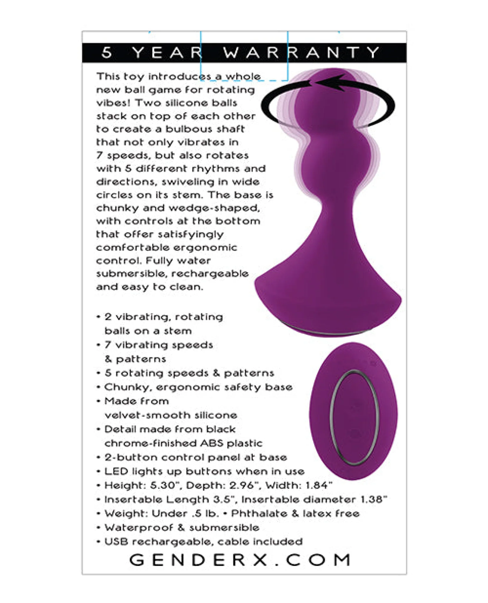 Gender X Ball Game - Purple - Image 5