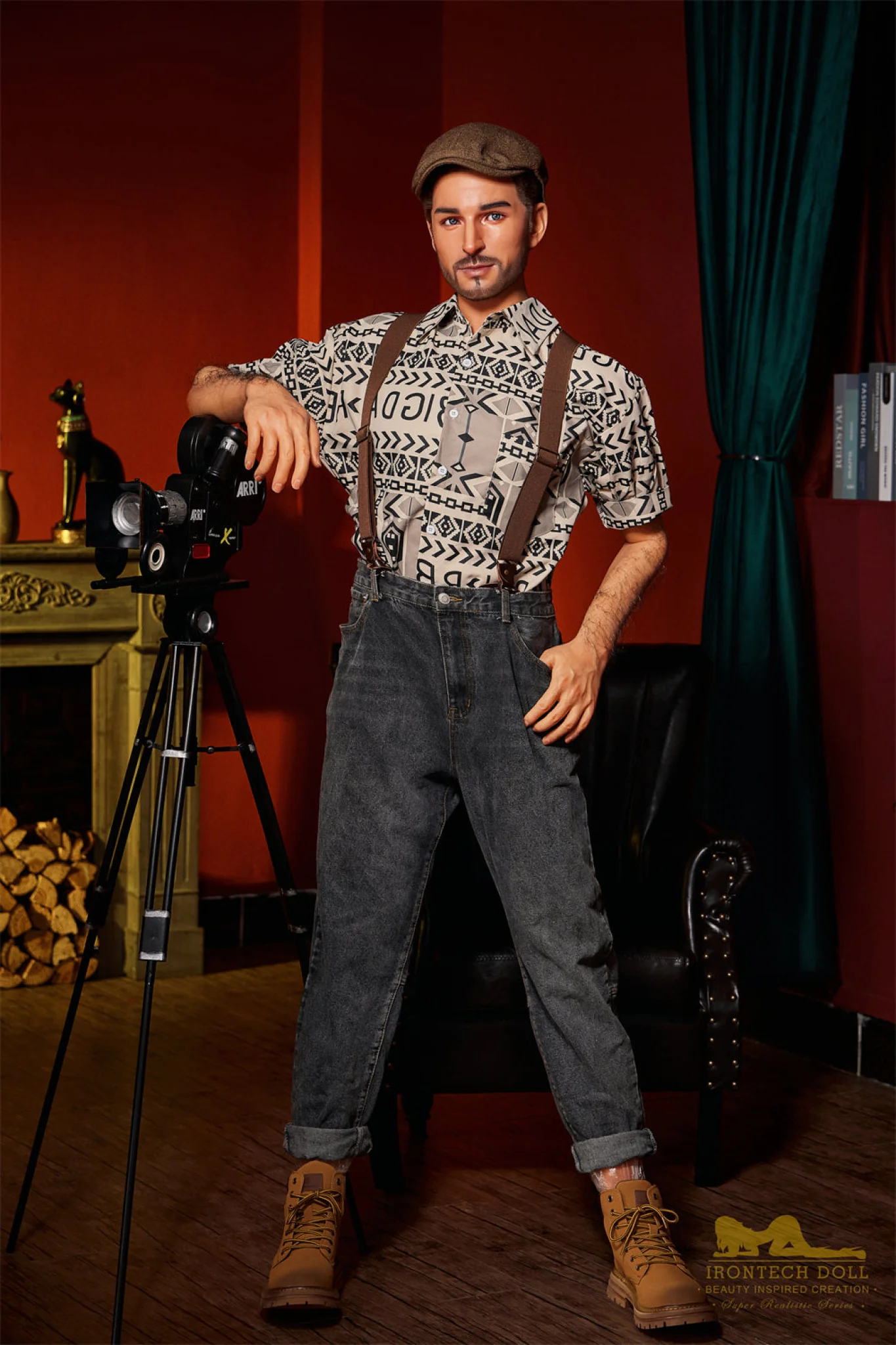 George 170cm( 5ft7) Producer Silicone Male Sex Doll - IronTech Doll® - Image 3