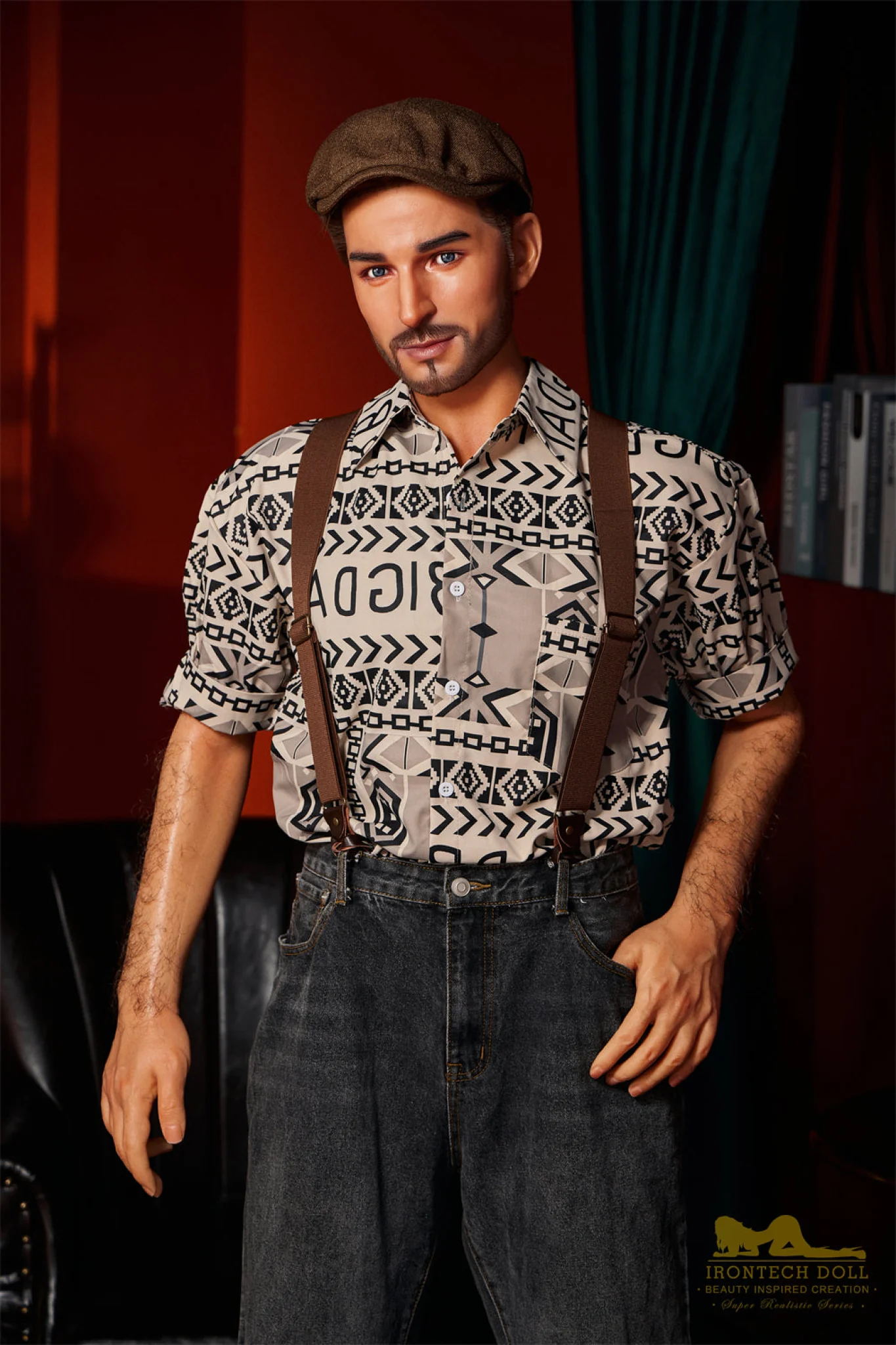 George 170cm( 5ft7) Producer Silicone Male Sex Doll - IronTech Doll® - Image 4