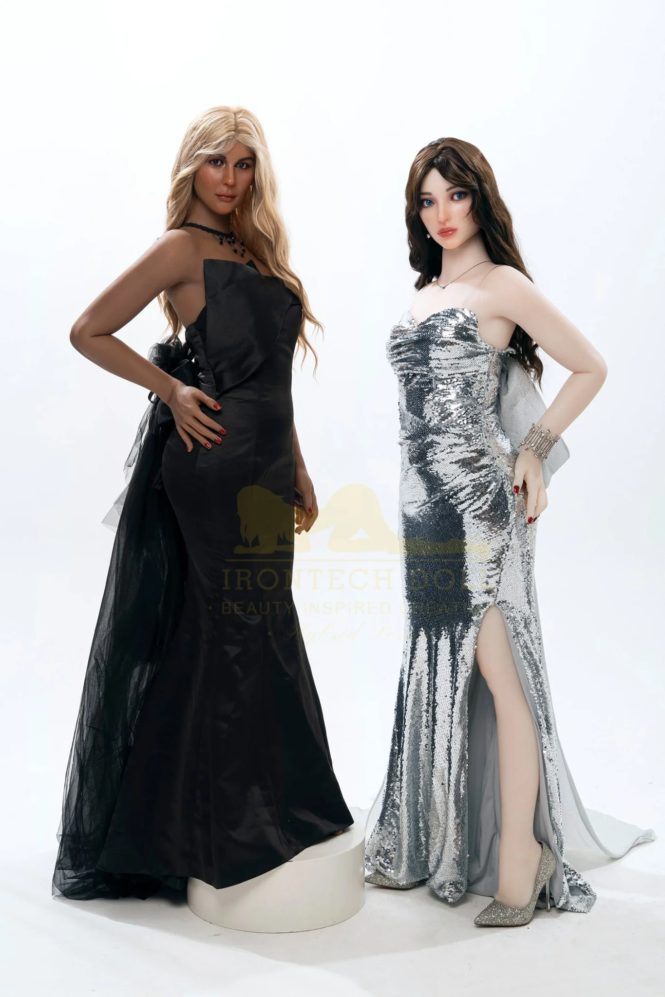 Gia 162cm(5ft3) A-Cup Silicone Head+TPE Body hybrid sex doll - Irontech Doll® - Image 15
