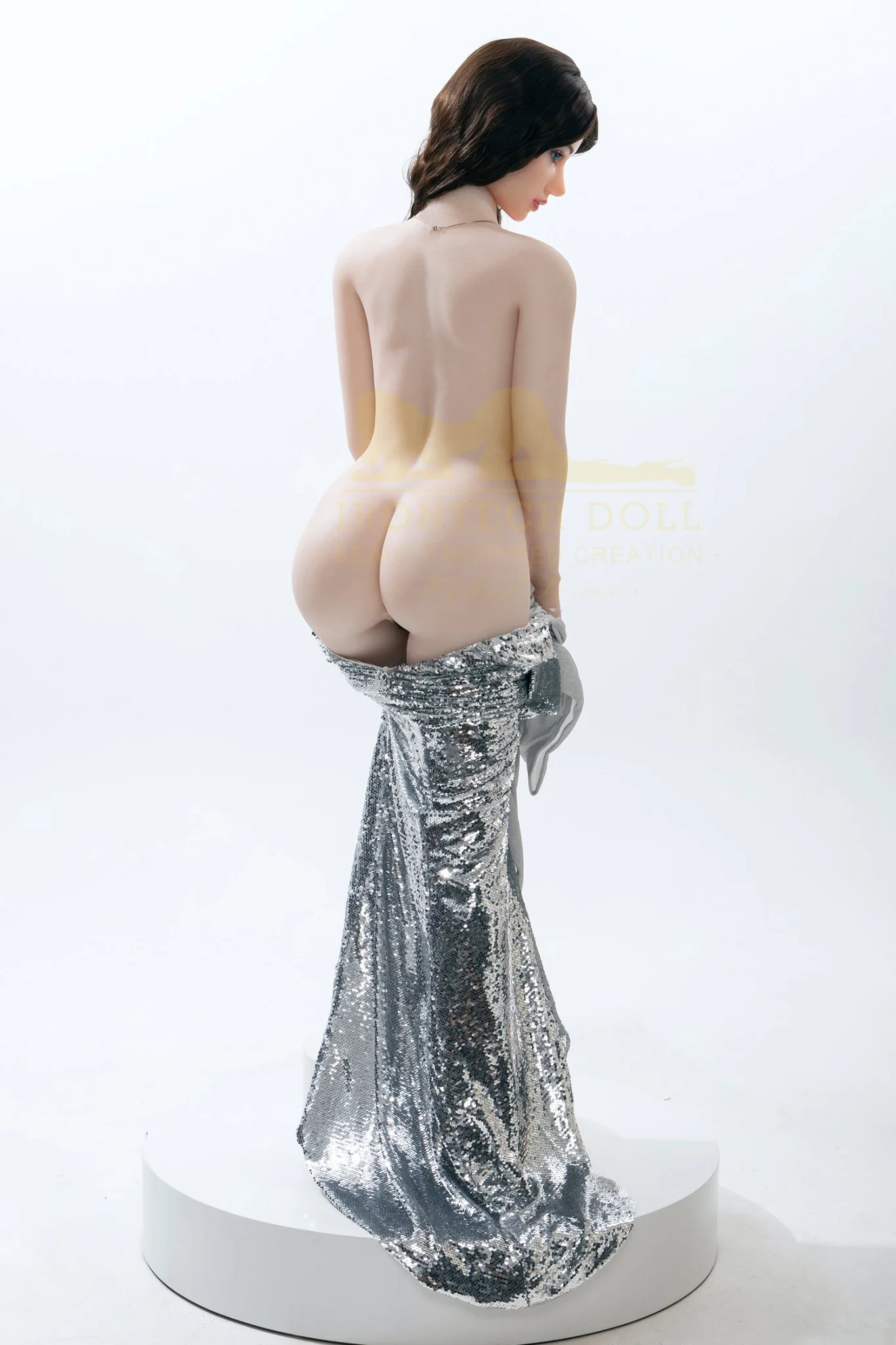 Gia 162cm(5ft3) A-Cup Silicone Head+TPE Body hybrid sex doll - Irontech Doll® - Image 23