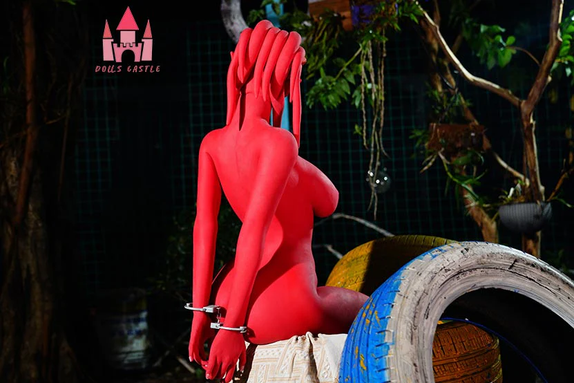 Grace Red Skin Curvy Fantasy Sex Doll - Doll's Castle [USA STOCK] - Image 29