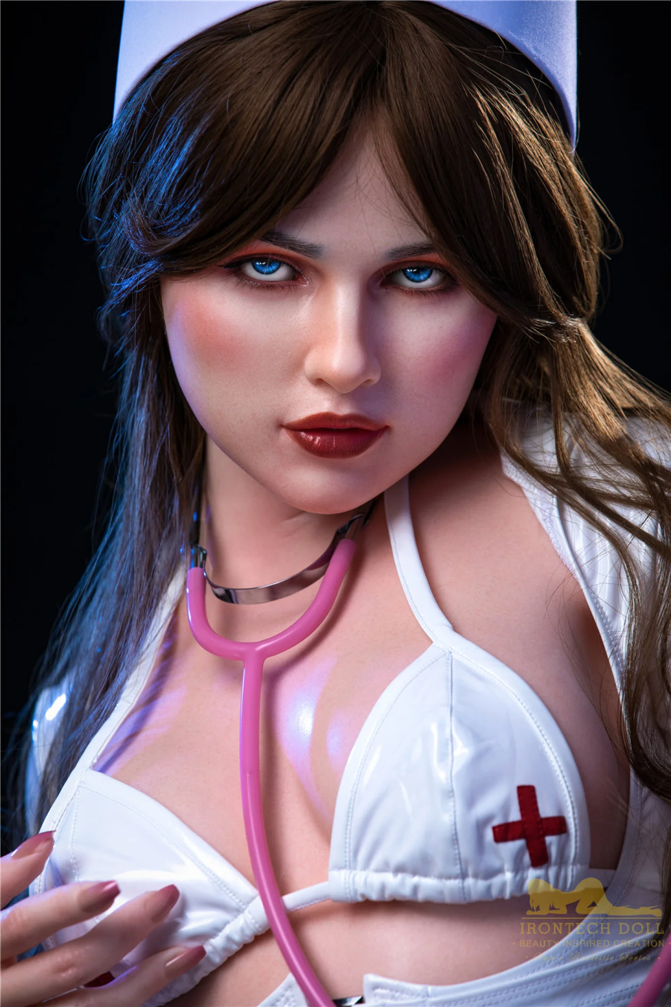 Hazel 152cm (4ft9) A-Cup Silicone Sex Doll - IronTech Doll® - Image 3