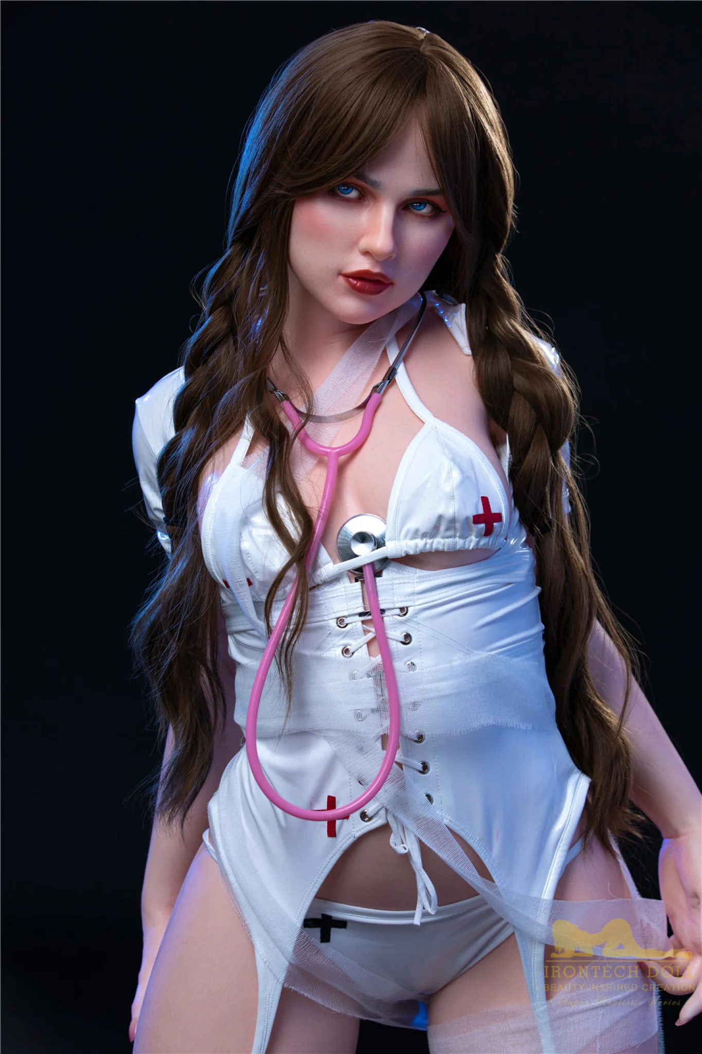 Hazel 152cm (4ft9) A-Cup Silicone Sex Doll - IronTech Doll® - Image 9