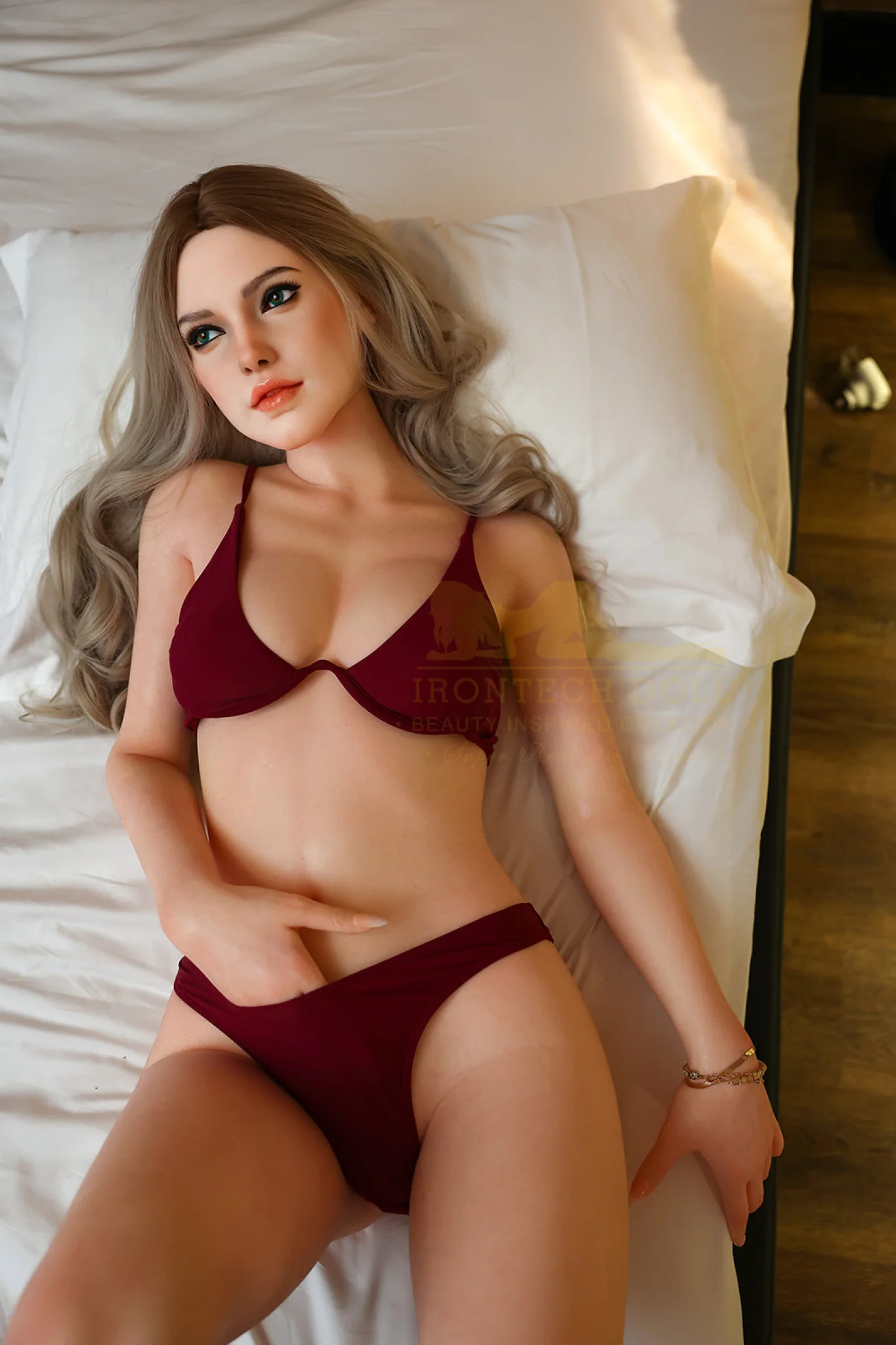 Heidi 163cm (5ft3) A-Cup Full Premium Silicone Love Doll - IronTech Doll® - Image 6