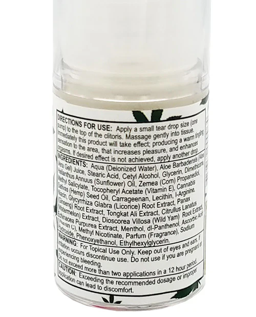 High Climax Female Stimulant w/Hemp Seed Oil - .5 oz - Image 2