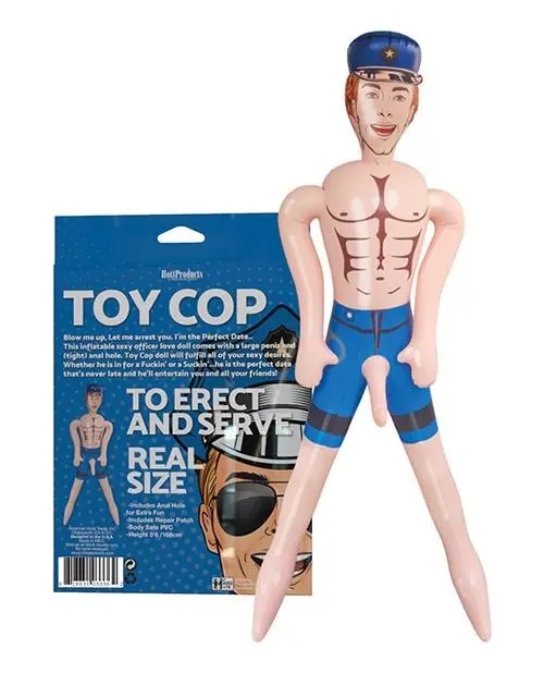 Inflatable Party Doll - Cop - Image 2