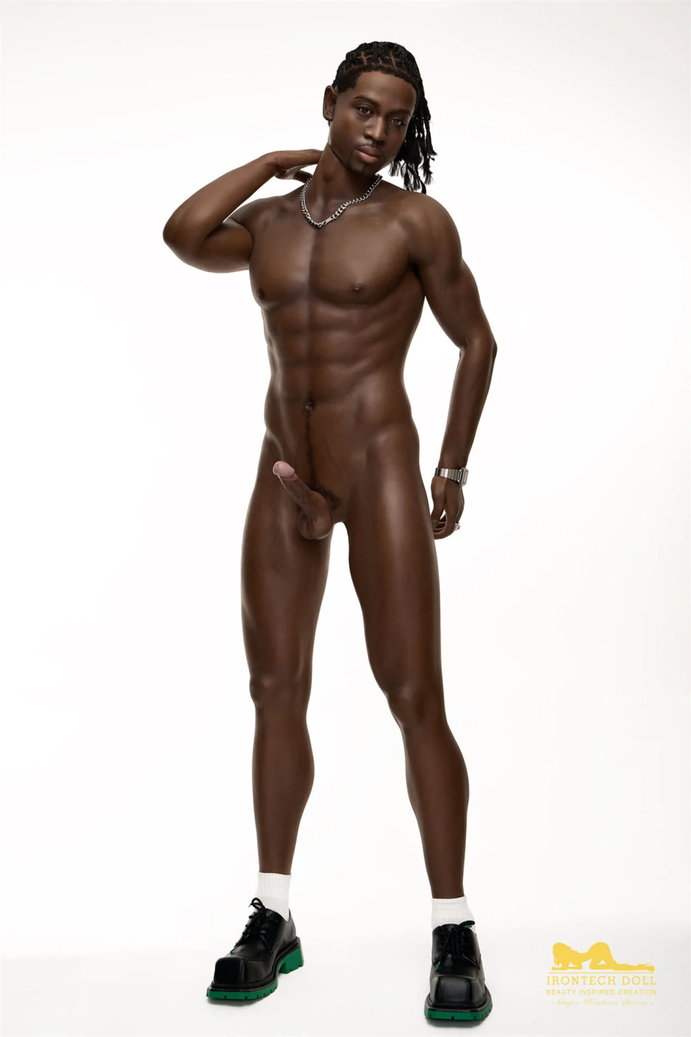James 176cm( 5ft8) Silicone Male Sex Doll - IronTech Doll® - Image 25