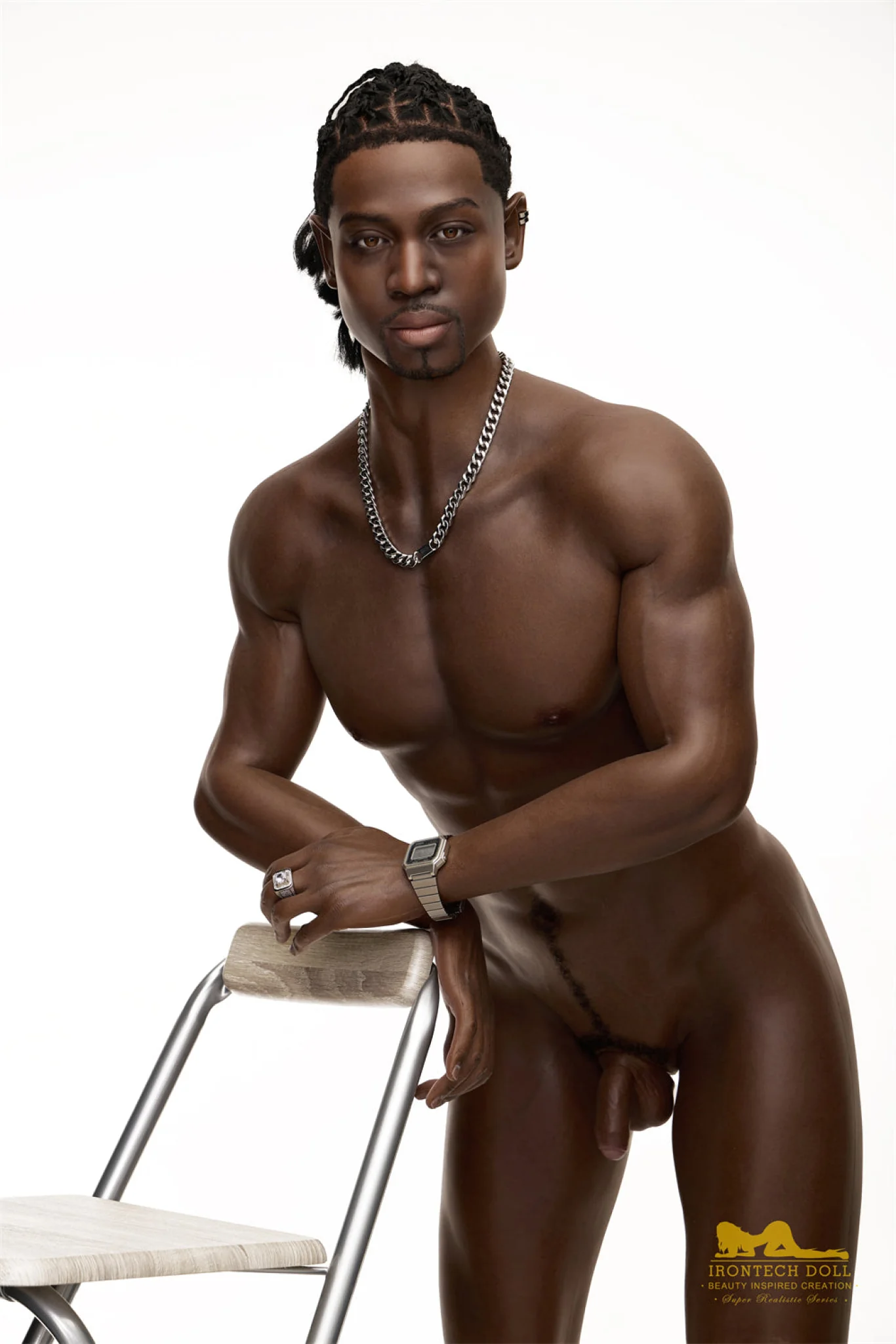James 176cm( 5ft8) Silicone Male Sex Doll - IronTech Doll® - Image 27