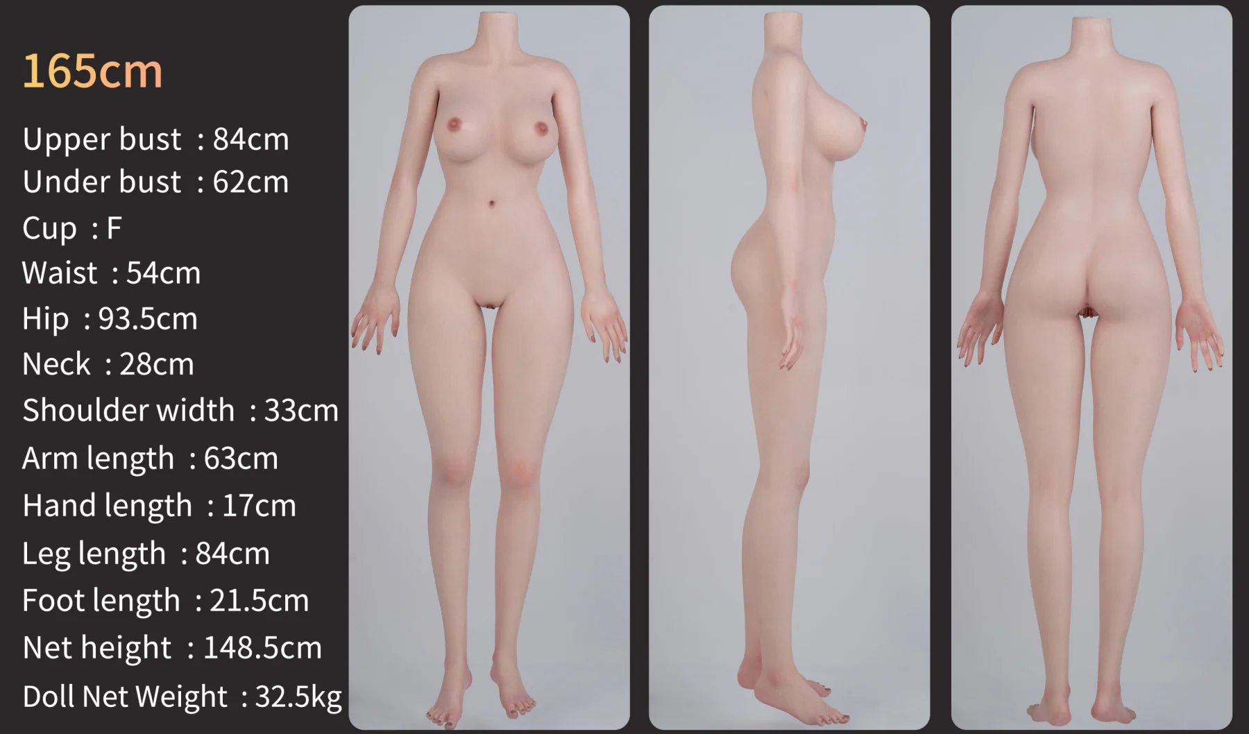 Jane Hybrid Real Sex Doll + 2 Heads Movable Jaw - Zelex [USA STOCK] - Image 20
