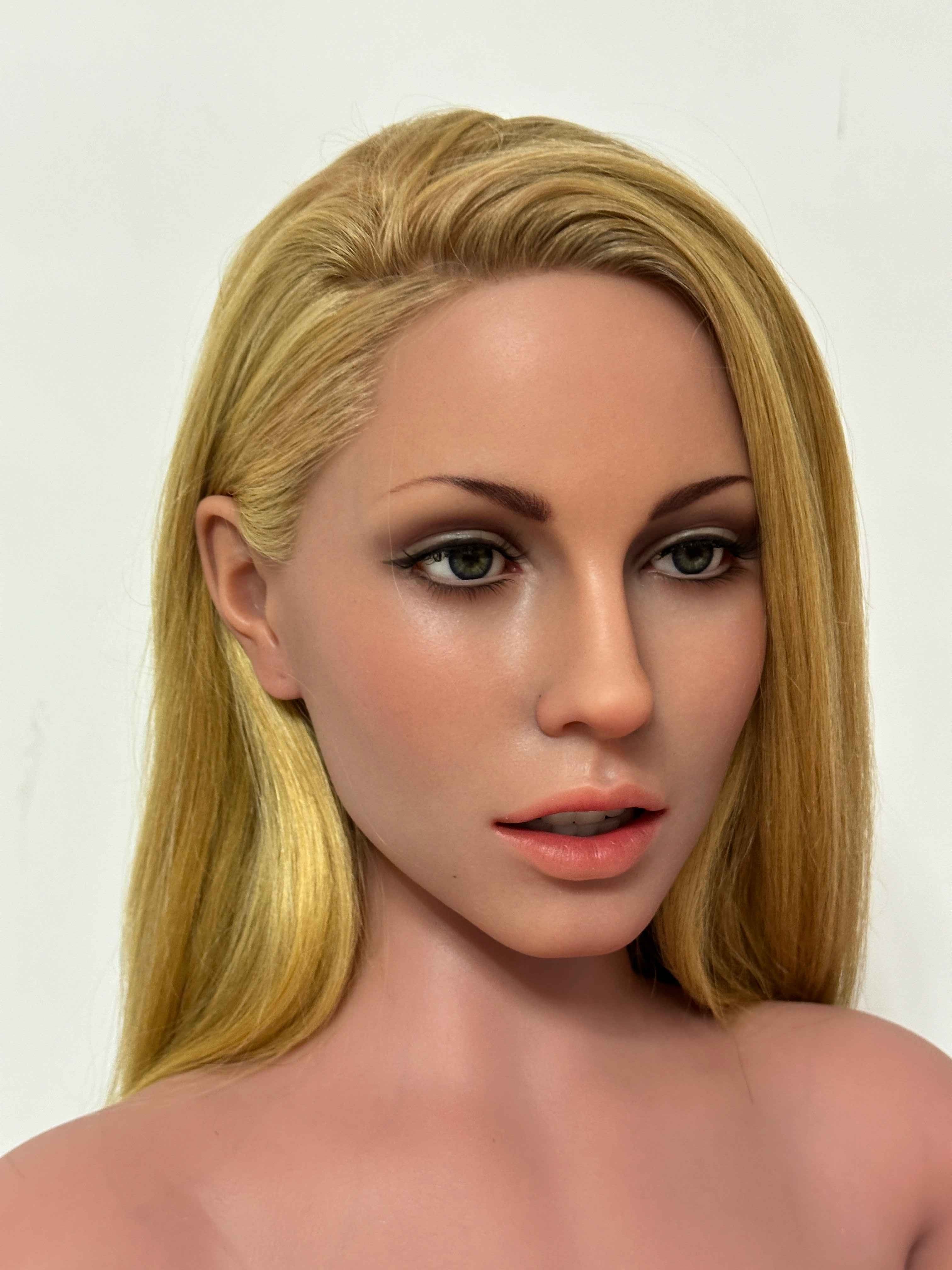 Janett Premium Silicone Head (Movable Jaw + Implanted Hair) + SLE Body Sex Doll - ZELEX® [USA STOCK] - Image 29