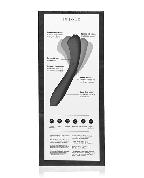 Je Joue Juno Flex G Spot Vibrator - Black - Image 4