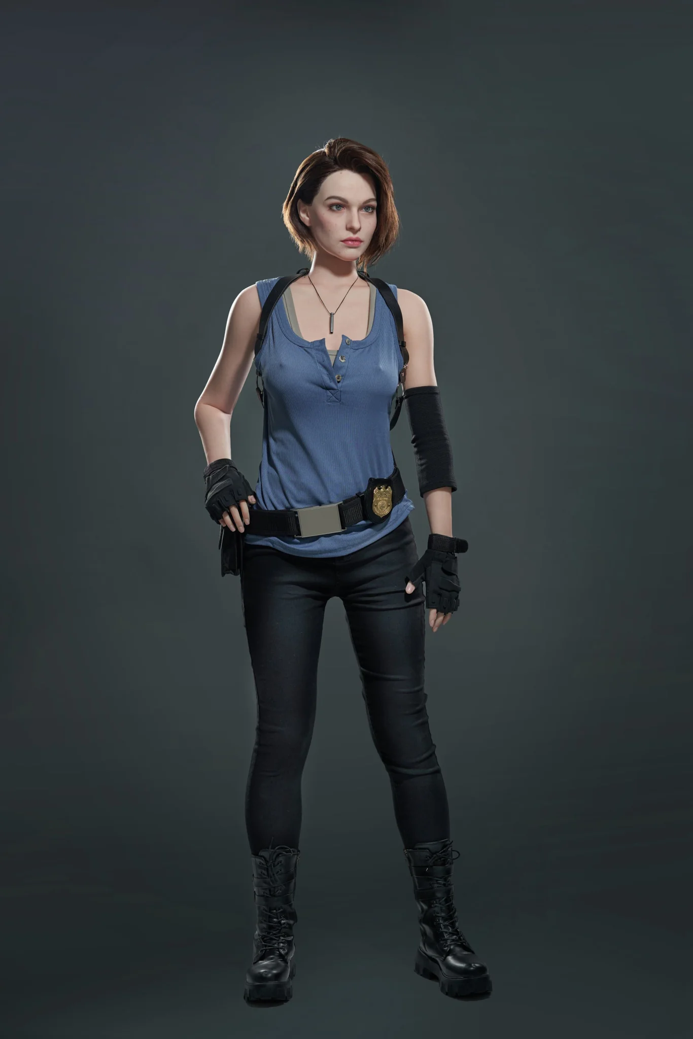 Jill Valentine Lady Silicone Sex Doll - Game Lady Doll - Image 5