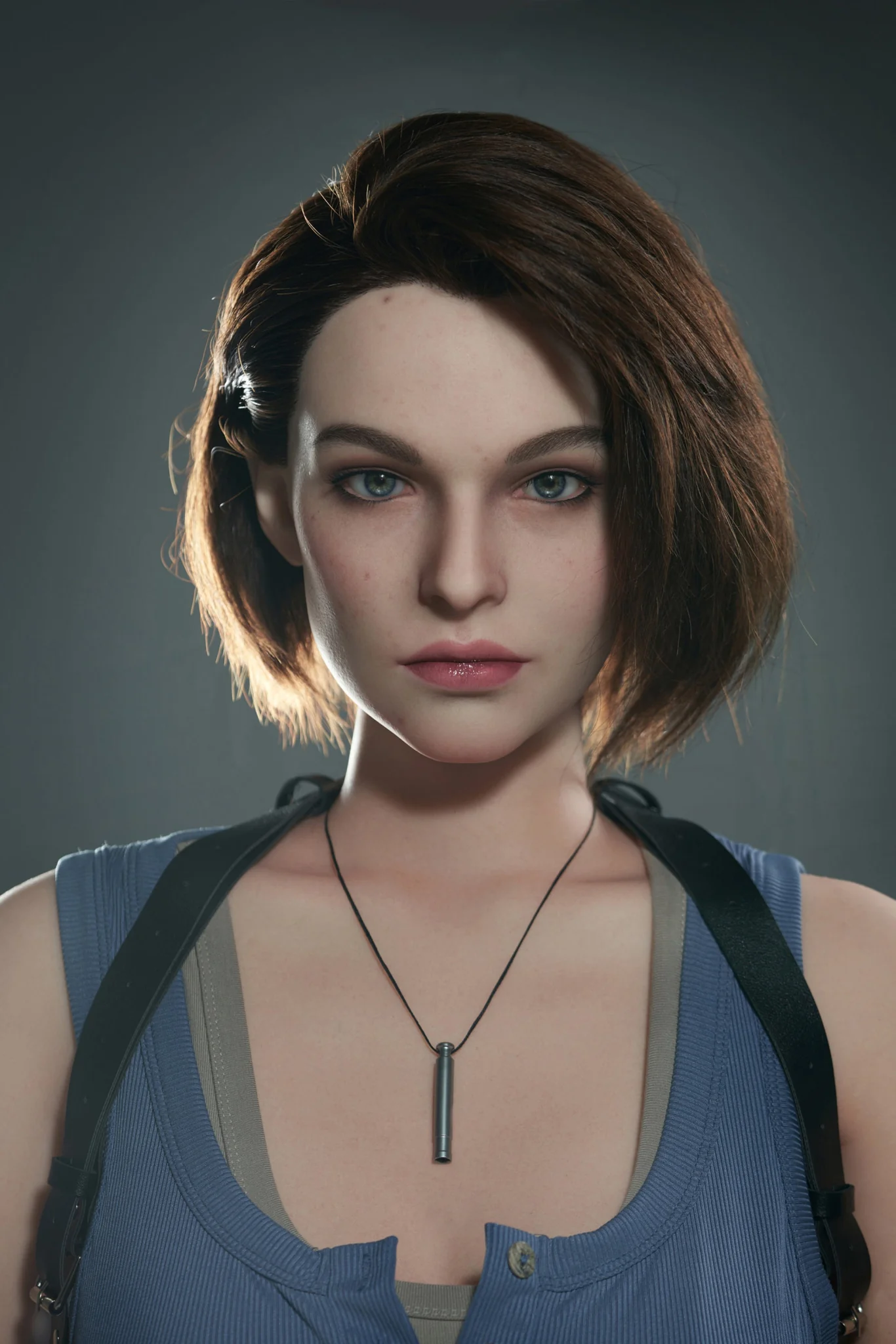 Jill Valentine Lady Silicone Sex Doll - Game Lady Doll - Image 8