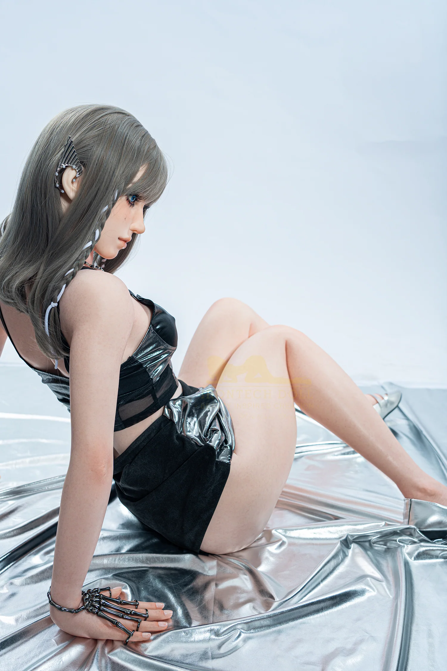 Joline 163cm (5ft3) A-Cup Baddie Premium Full Silicone - Super Realistic Series - IronTech Doll® - Image 15
