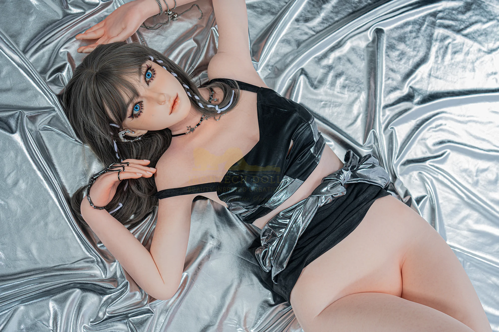 Joline 163cm (5ft3) A-Cup Baddie Premium Full Silicone - Super Realistic Series - IronTech Doll® - Image 23