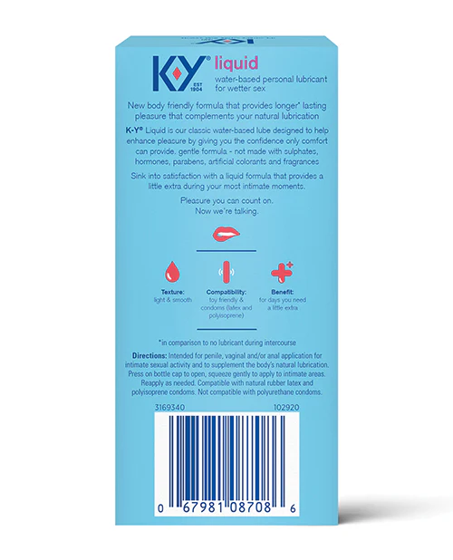 K-Y Natural Feeling Liquid - 2.4 oz - Image 2