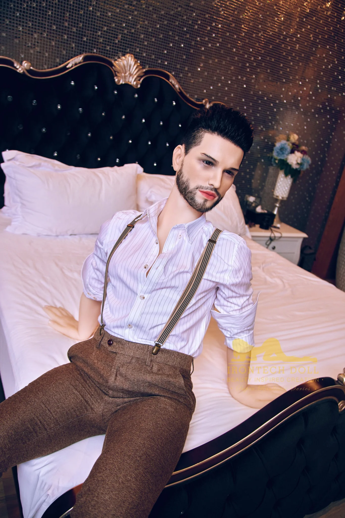 Kevin 162cm(5ft3) TPE body and silicone head Hybrid Male Sex Doll - Iron Tech Doll - Image 15