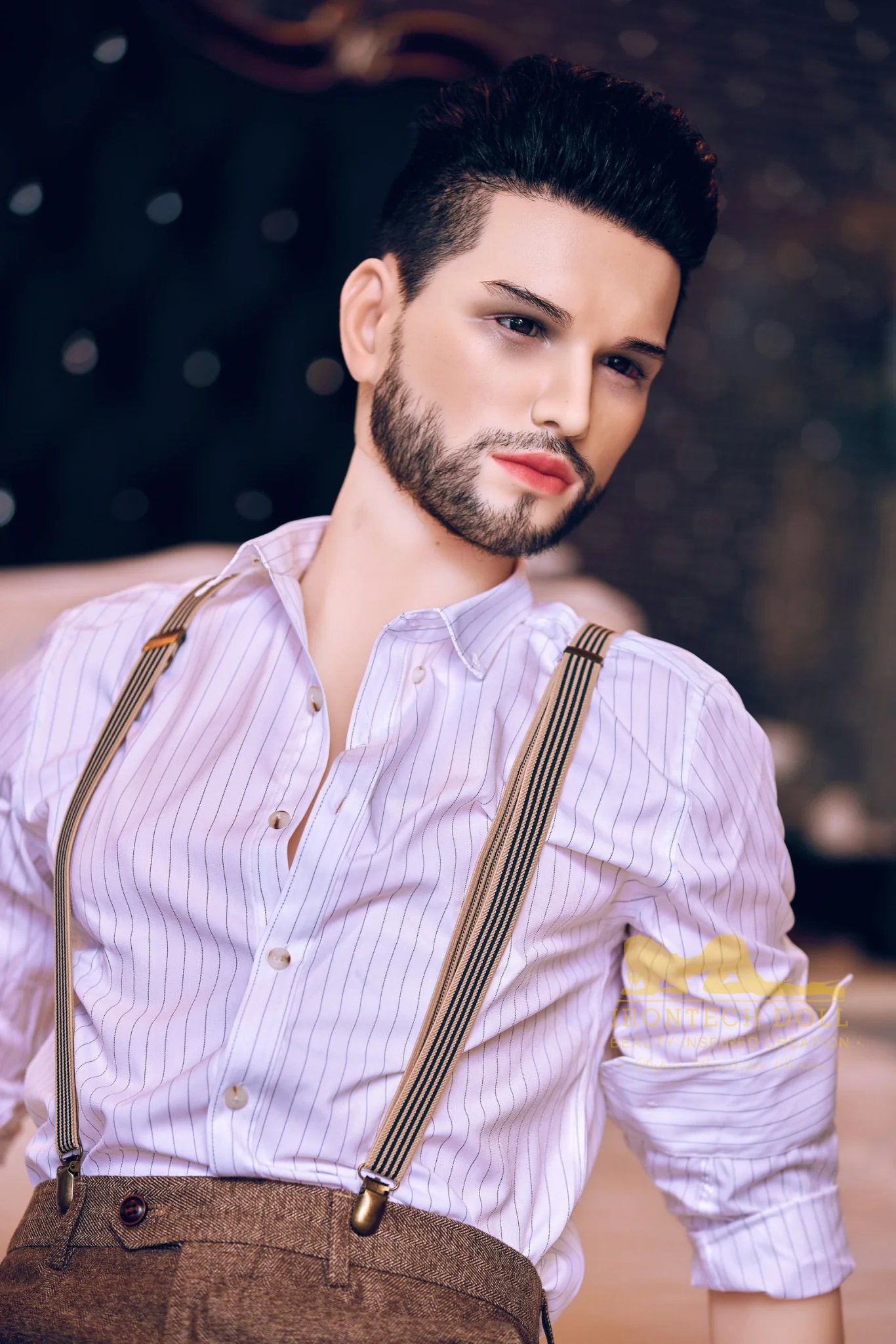 Kevin 162cm(5ft3) TPE body and silicone head Hybrid Male Sex Doll - Iron Tech Doll - Image 16