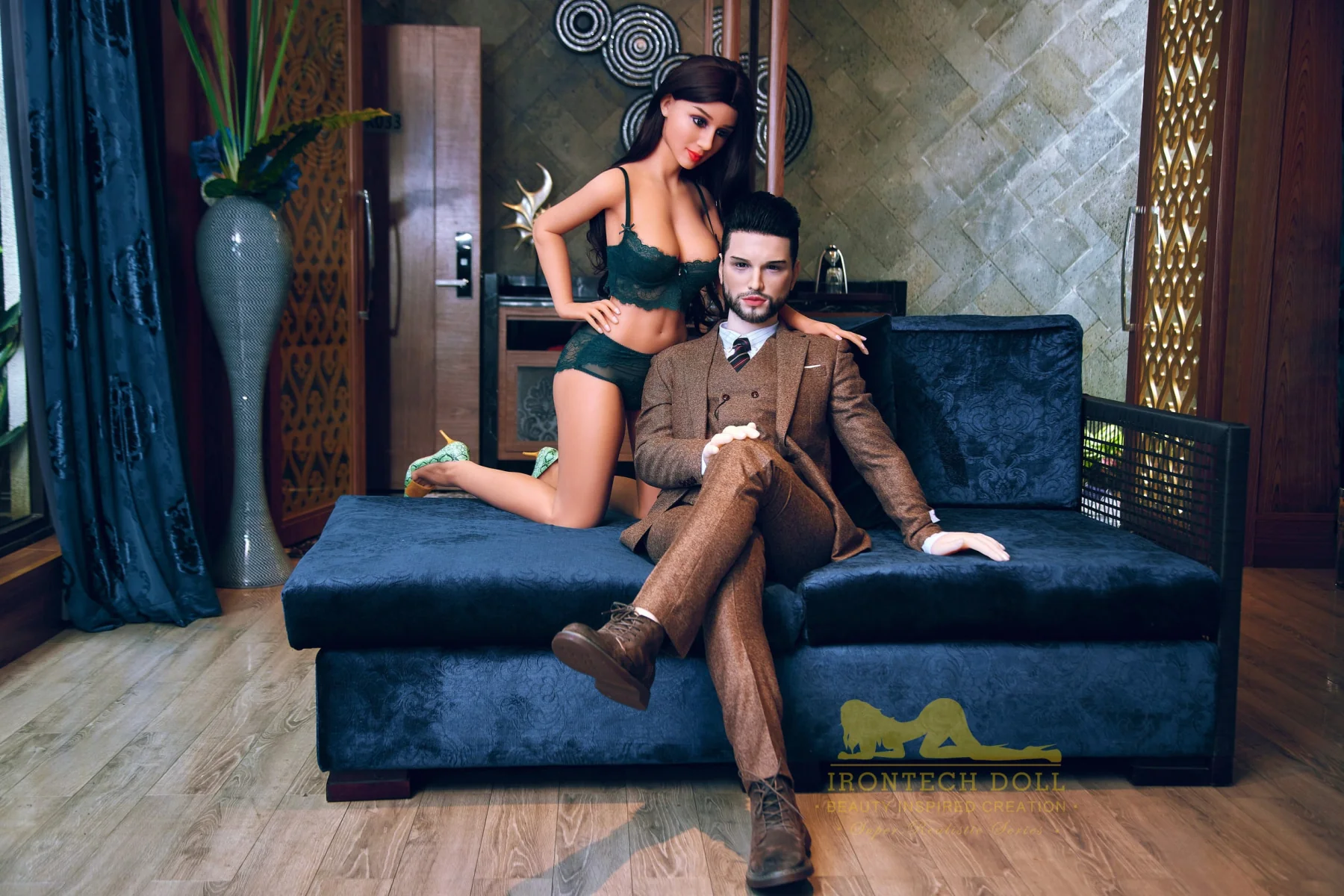 Kevin 162cm(5ft3) TPE body and silicone head Hybrid Male Sex Doll - Iron Tech Doll - Image 4