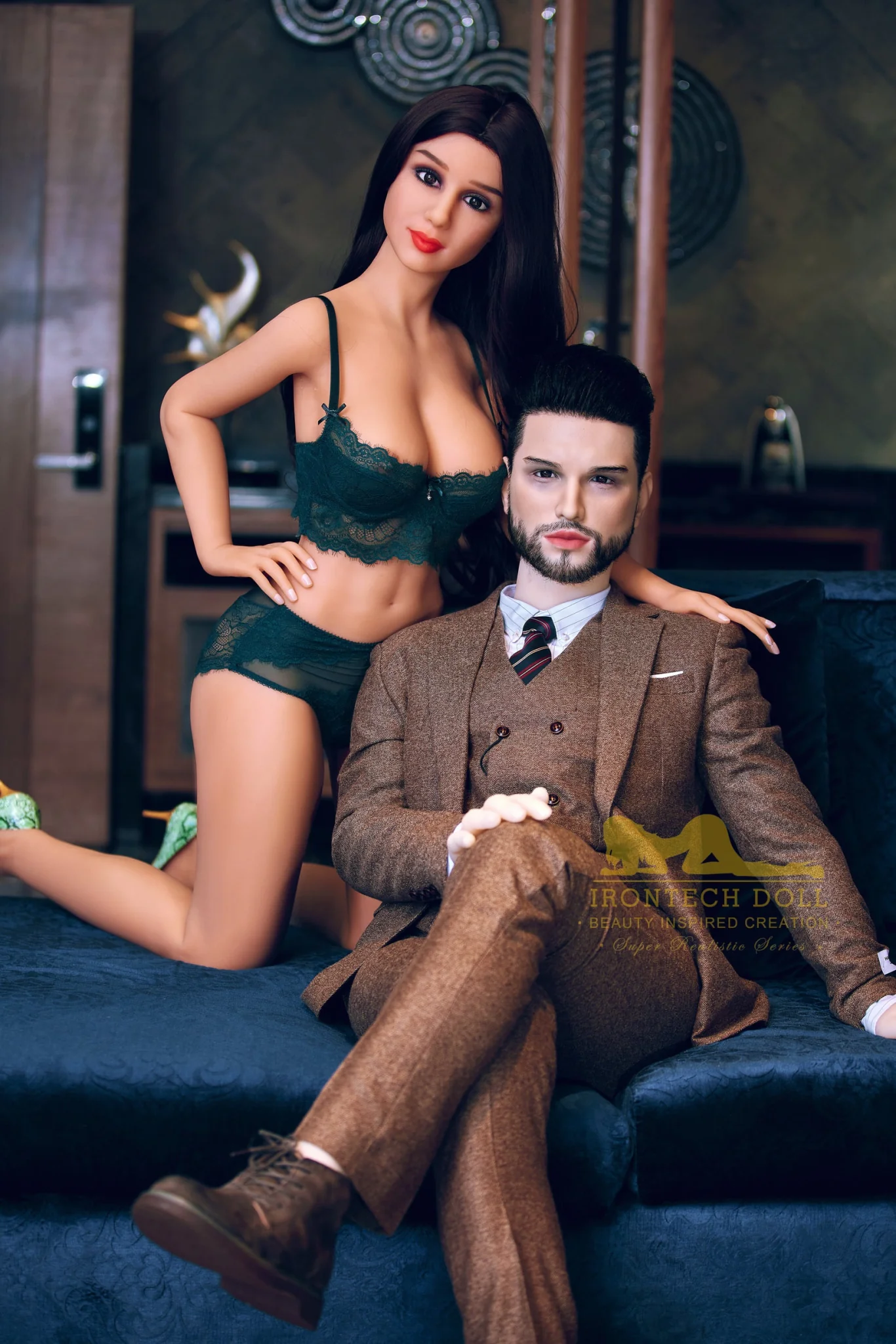 Kevin 162cm(5ft3) TPE body and silicone head Hybrid Male Sex Doll - Iron Tech Doll - Image 5