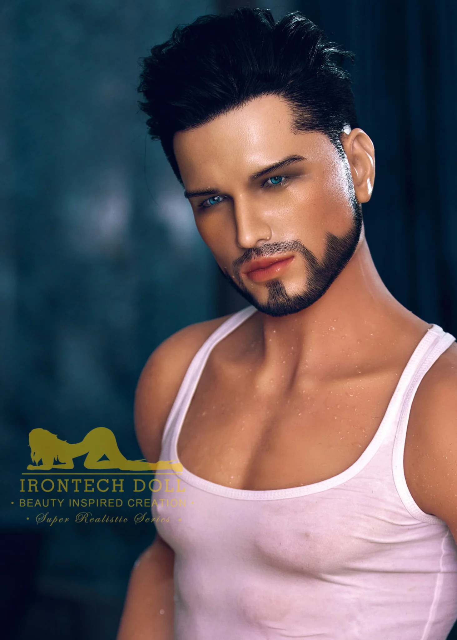 Kelvin 162cm(5ft3) TPE body and silicone head Hybrid Male Sex Doll - Iron Tech Doll - Image 13