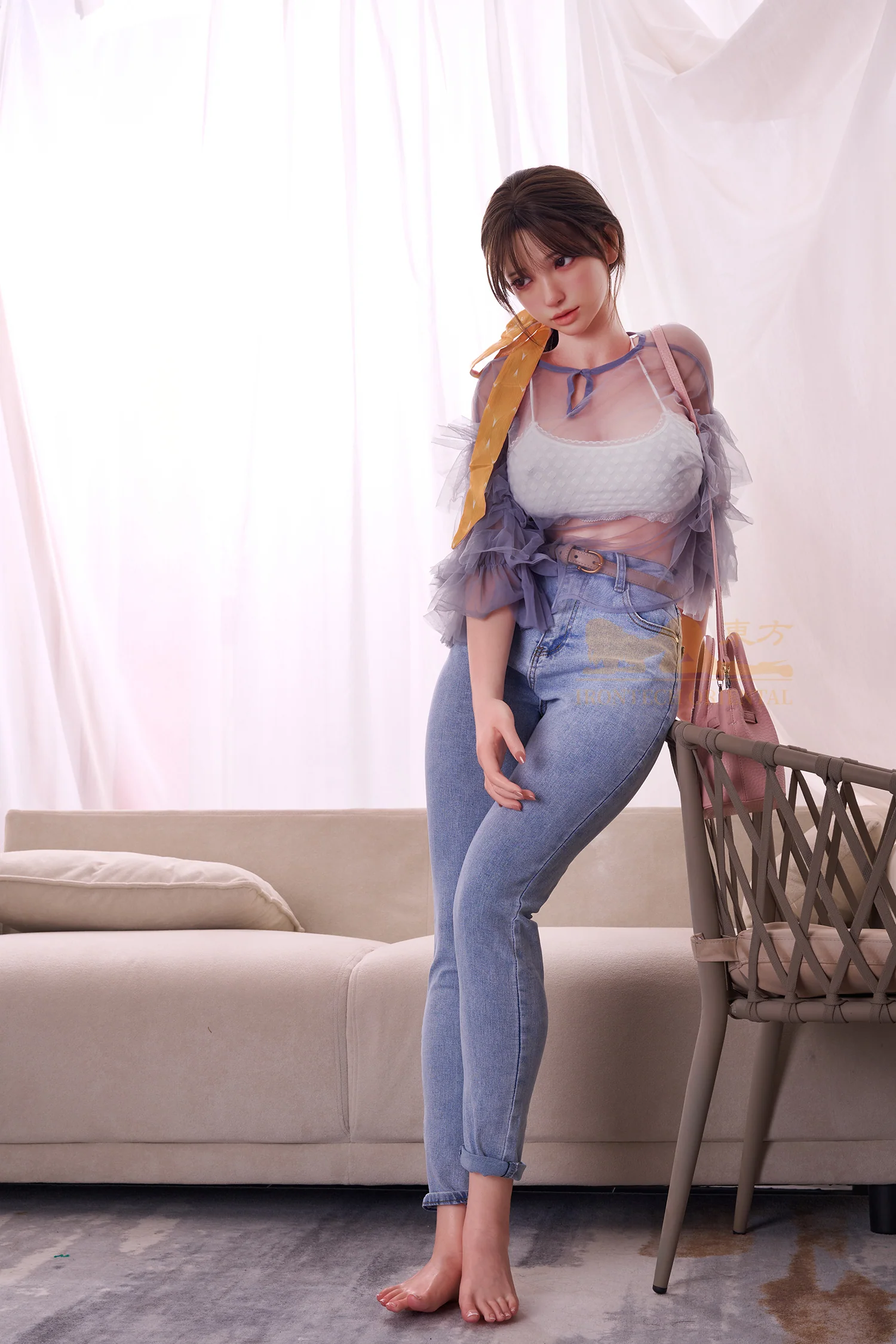 Kitty ROS head 161cm(5ft28) F-Cup Full Silicone Sexy Love Doll - Oriental Series - Irontech Doll® - Image 4