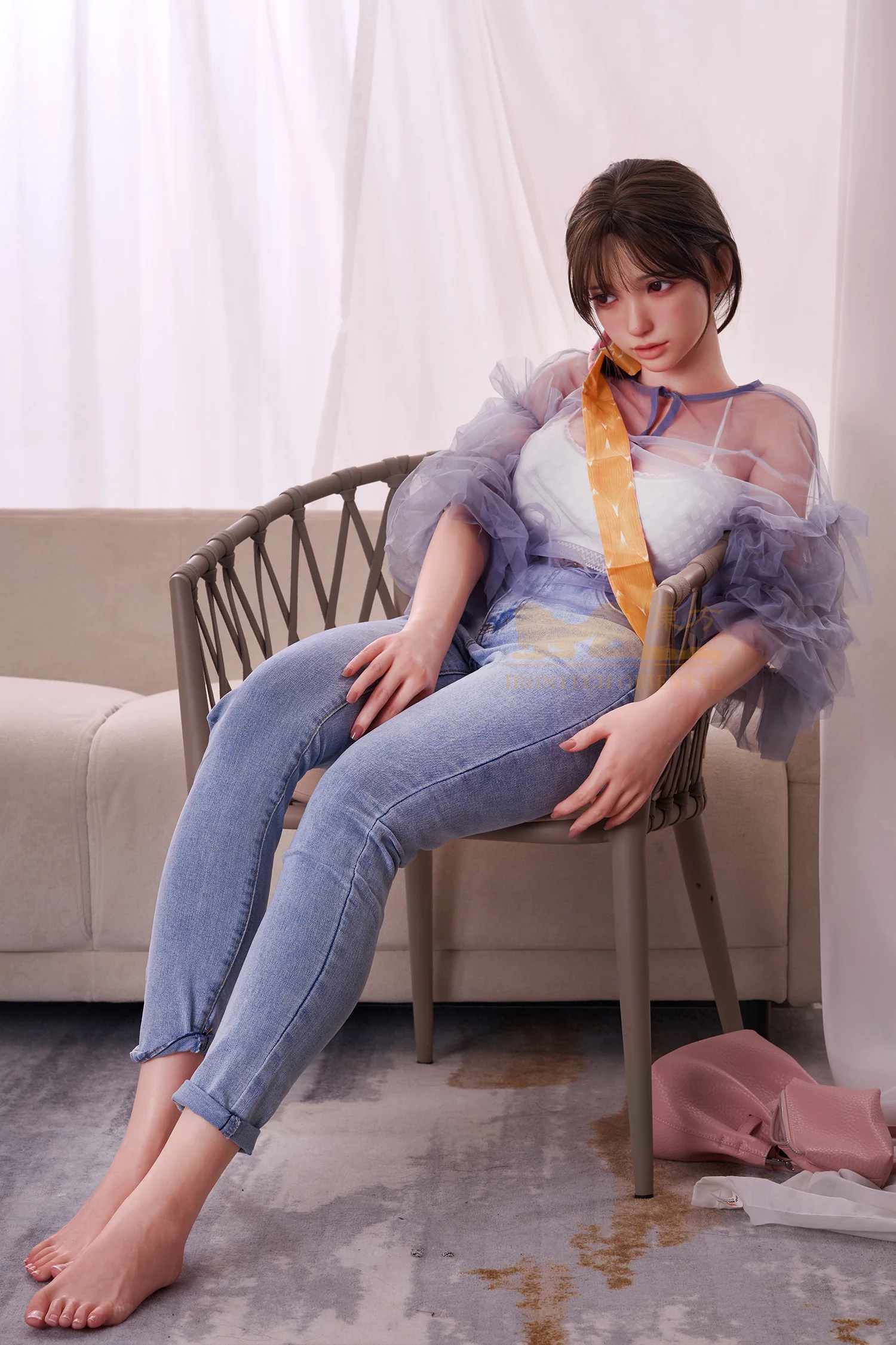 Kitty ROS head 161cm(5ft28) F-Cup Full Silicone Sexy Love Doll - Oriental Series - Irontech Doll® - Image 8