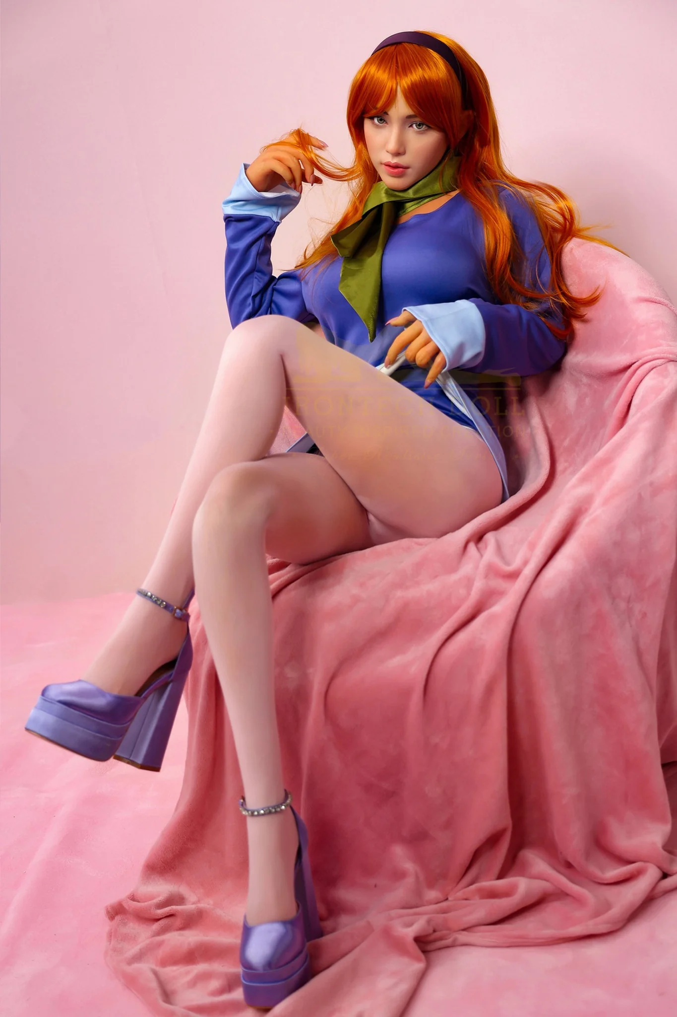Lexi Red Head 167cm(5ft4) C-Cup Full Silicone - IronTech Doll® - Image 2