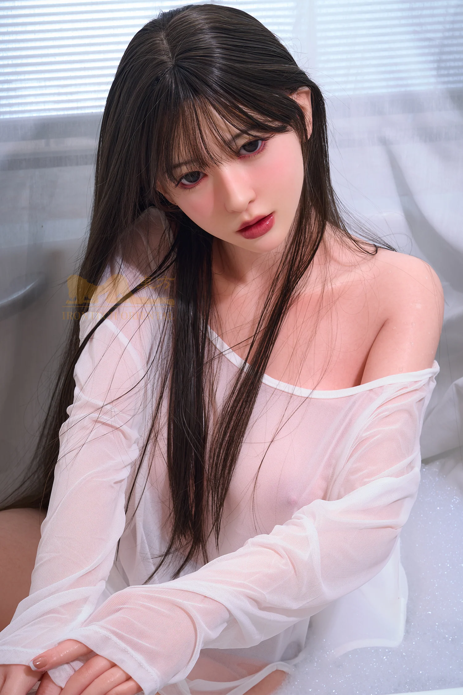 Oriental Series Lina ROS max head 153cm(5ft) E-Cup full Silicone Sex Doll - Irontech Doll® - Image 2