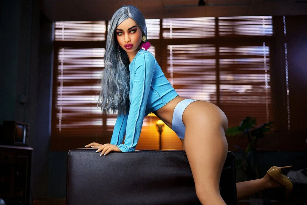 Lola tanned 164cmplus (5ft4) G-Cup TPE Real Love Doll - Iron Tech Doll - Image 17