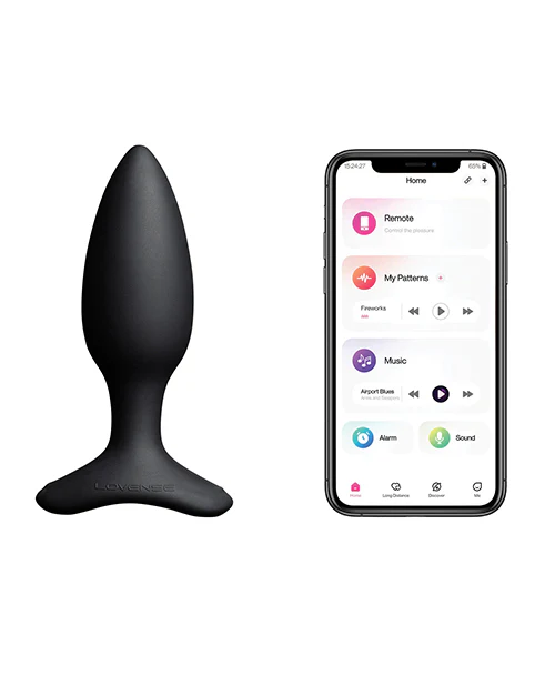 Lovense Hush 2 Butt Plug - Black - Image 2