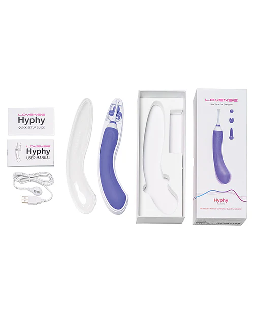 Lovense Hyphy Hi-Frequency Stimulator - Purple - Image 5