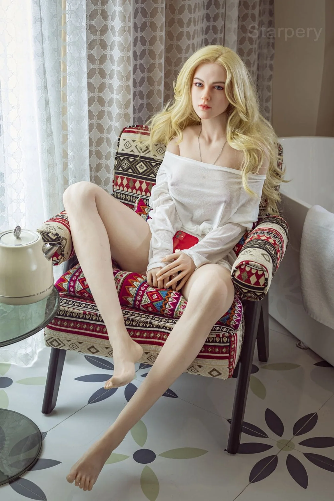 Lubby Blonde Realistic TPE Sex Doll - Starpery® - Image 11
