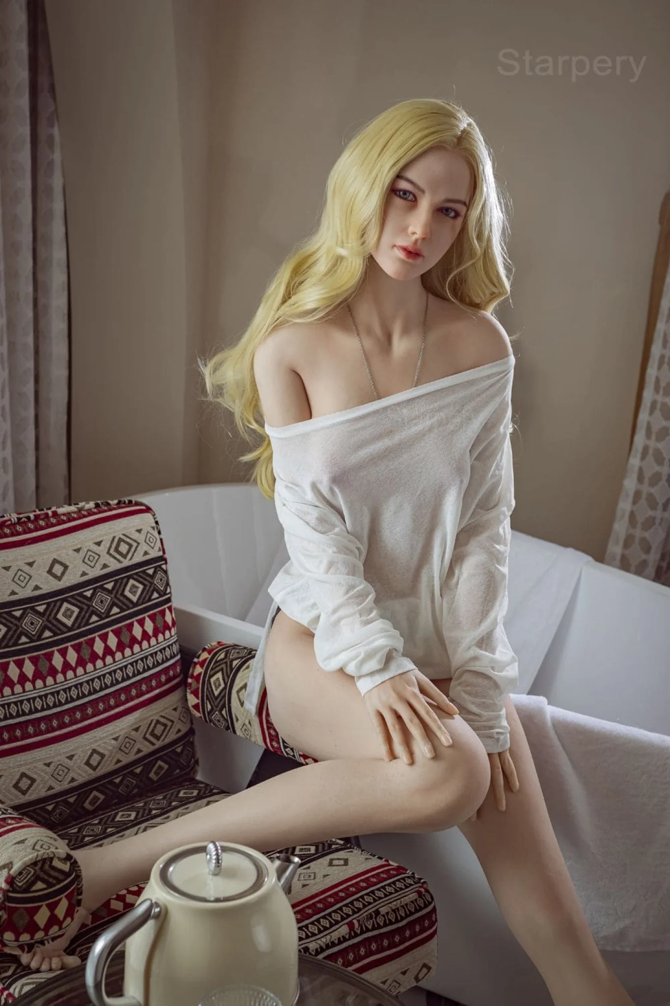 Lubby Blonde Realistic TPE Sex Doll - Starpery® - Image 13