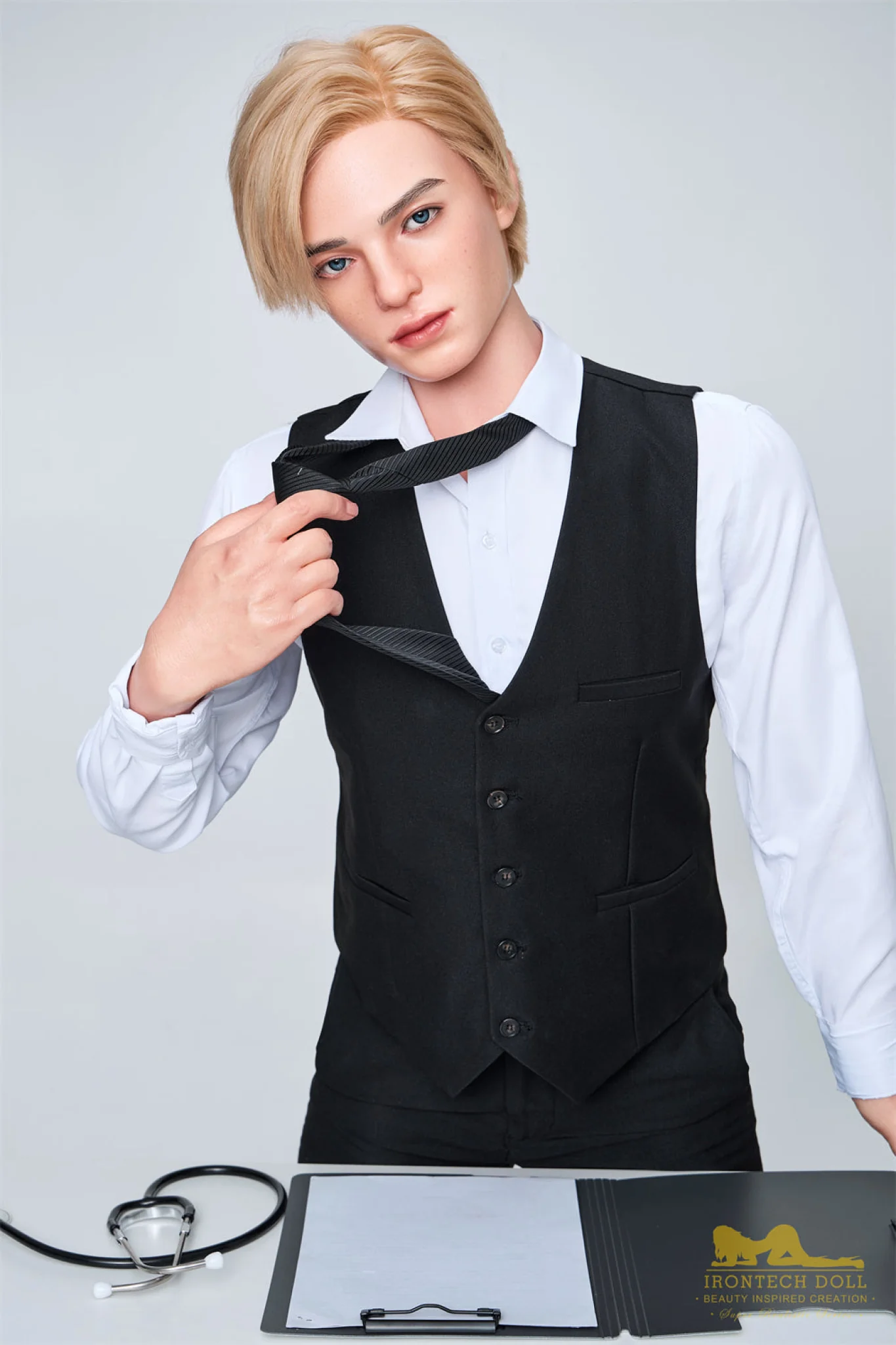 Lucas 170cm ( 5ft7) Silicone Male Sex Doll - IronTech Doll® - Image 15