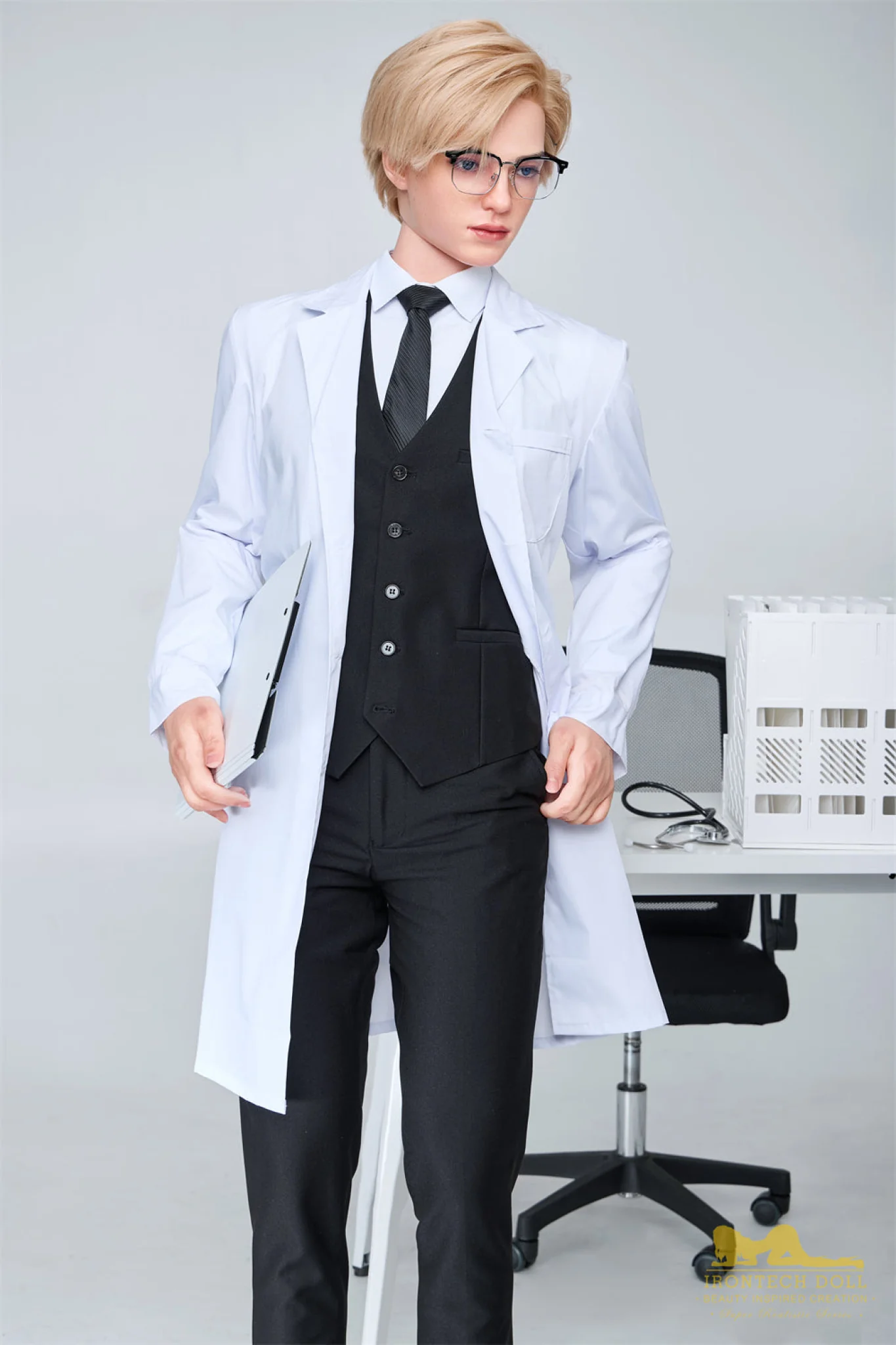 Lucas 170cm ( 5ft7) Silicone Male Sex Doll - IronTech Doll® - Image 5