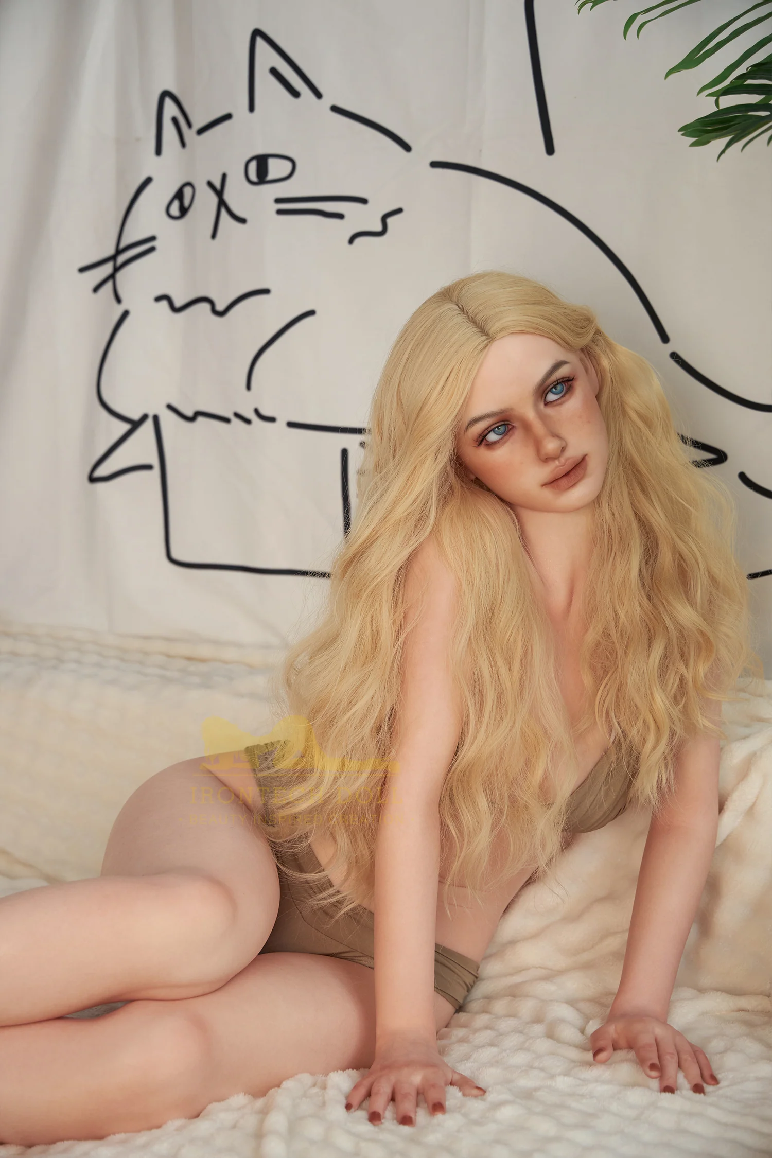 Luna 163cm (5ft3) A-Cup Blonde Full Silicone - IronTech Doll® - Image 25