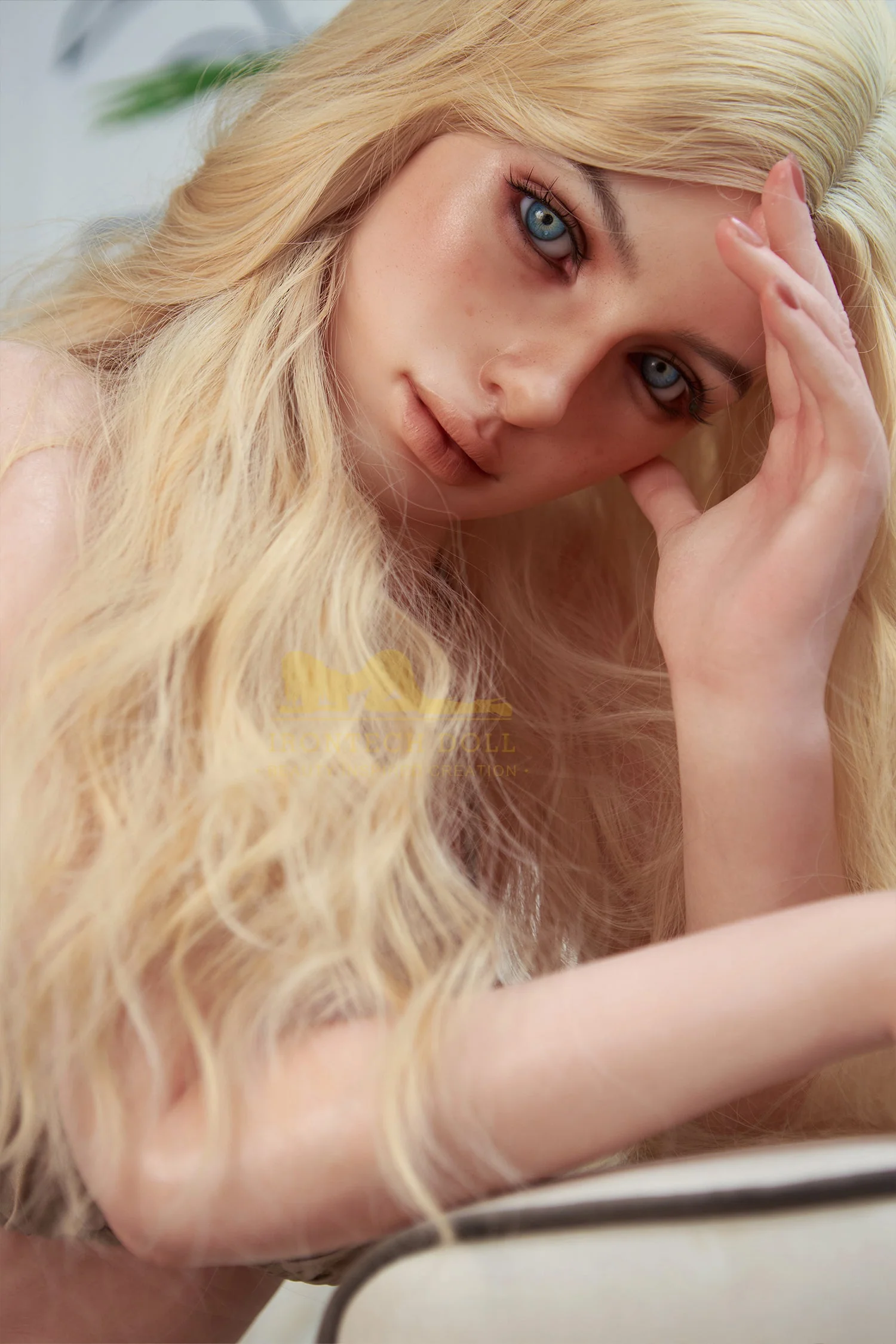 Luna 163cm (5ft3) A-Cup Blonde Full Silicone - IronTech Doll® - Image 27